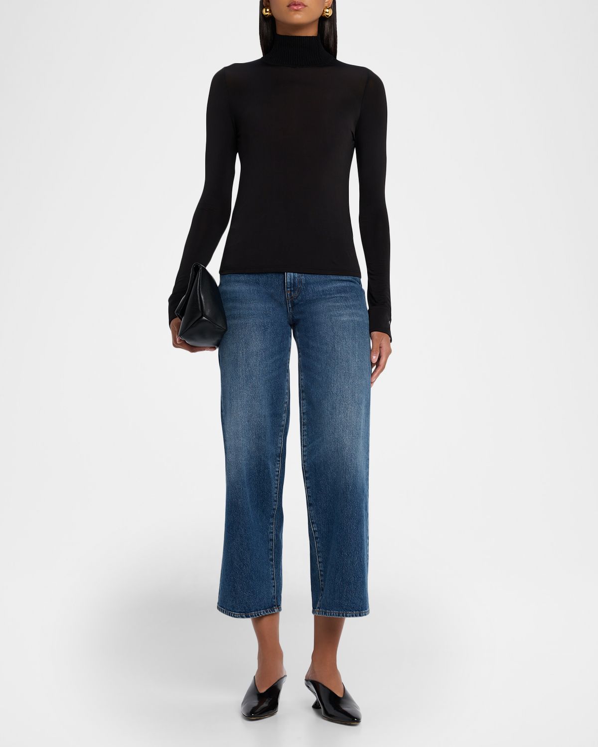 A.L.C. Elyse Turtleneck Top
