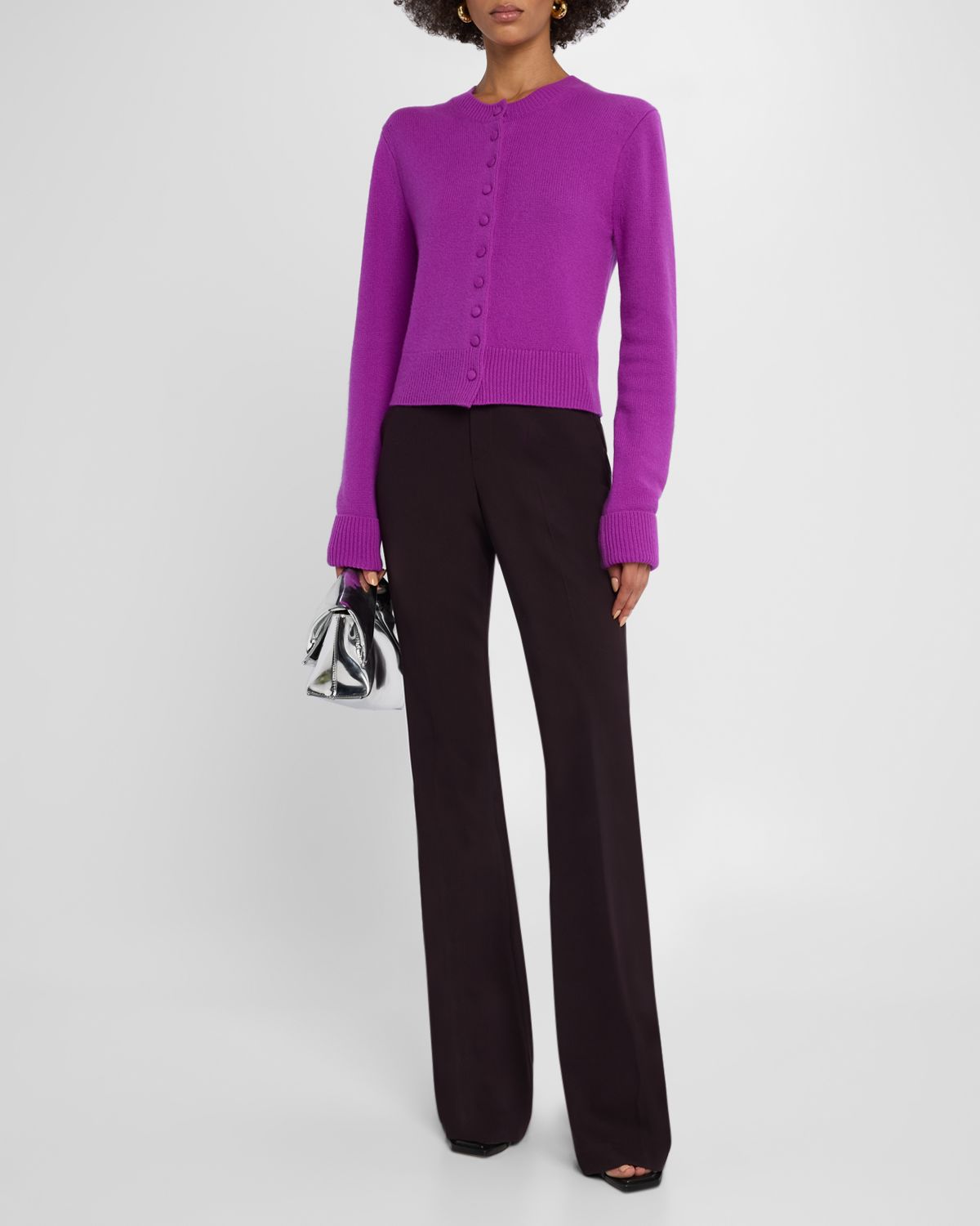 A.L.C. Skyler Cropped Cashmere Cardigan