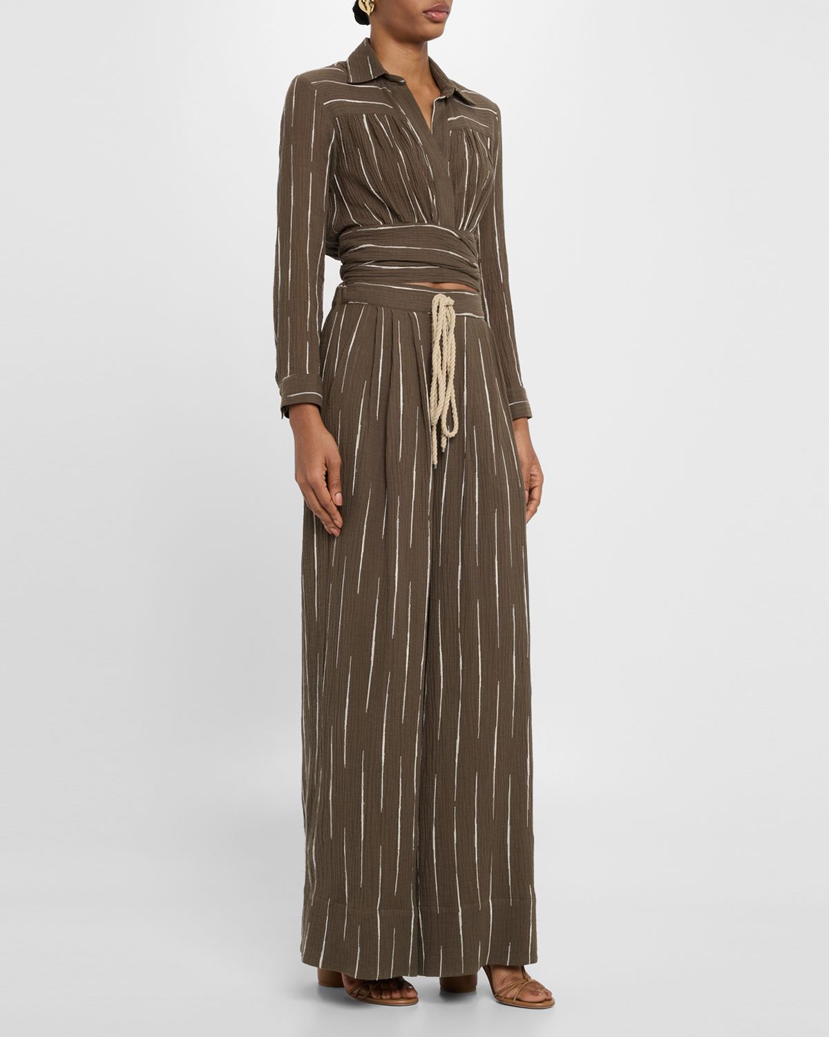 JBQ Briggs Wide-Leg Pants