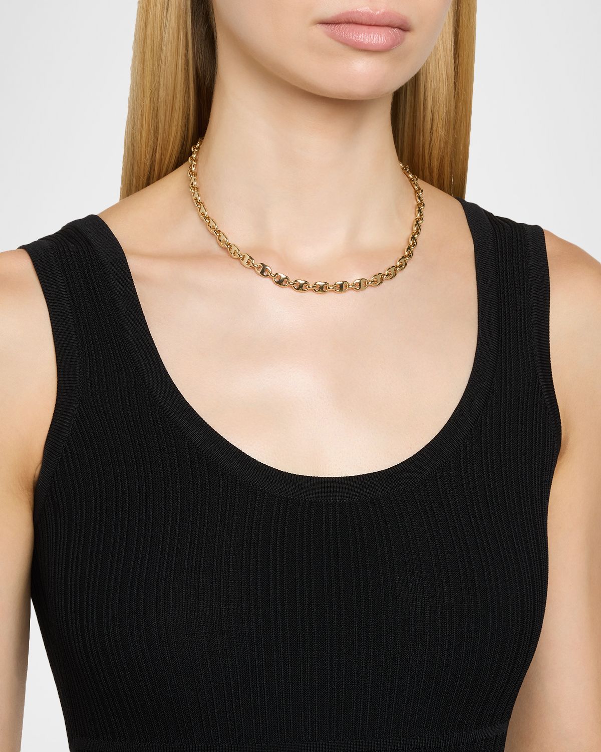Tory Burch Delicate Gemini Link Necklace
