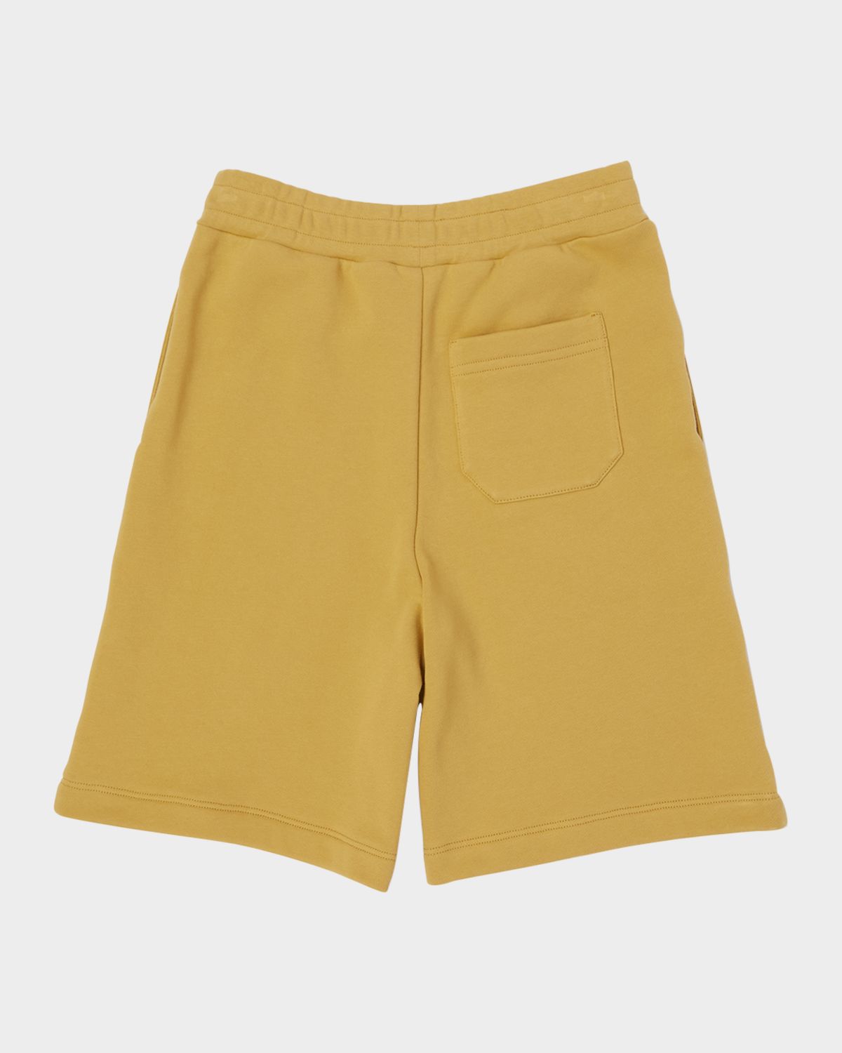 Golden Goose Kid 's Journey Embroidered Cotton Fleece Shorts, Size 4-12