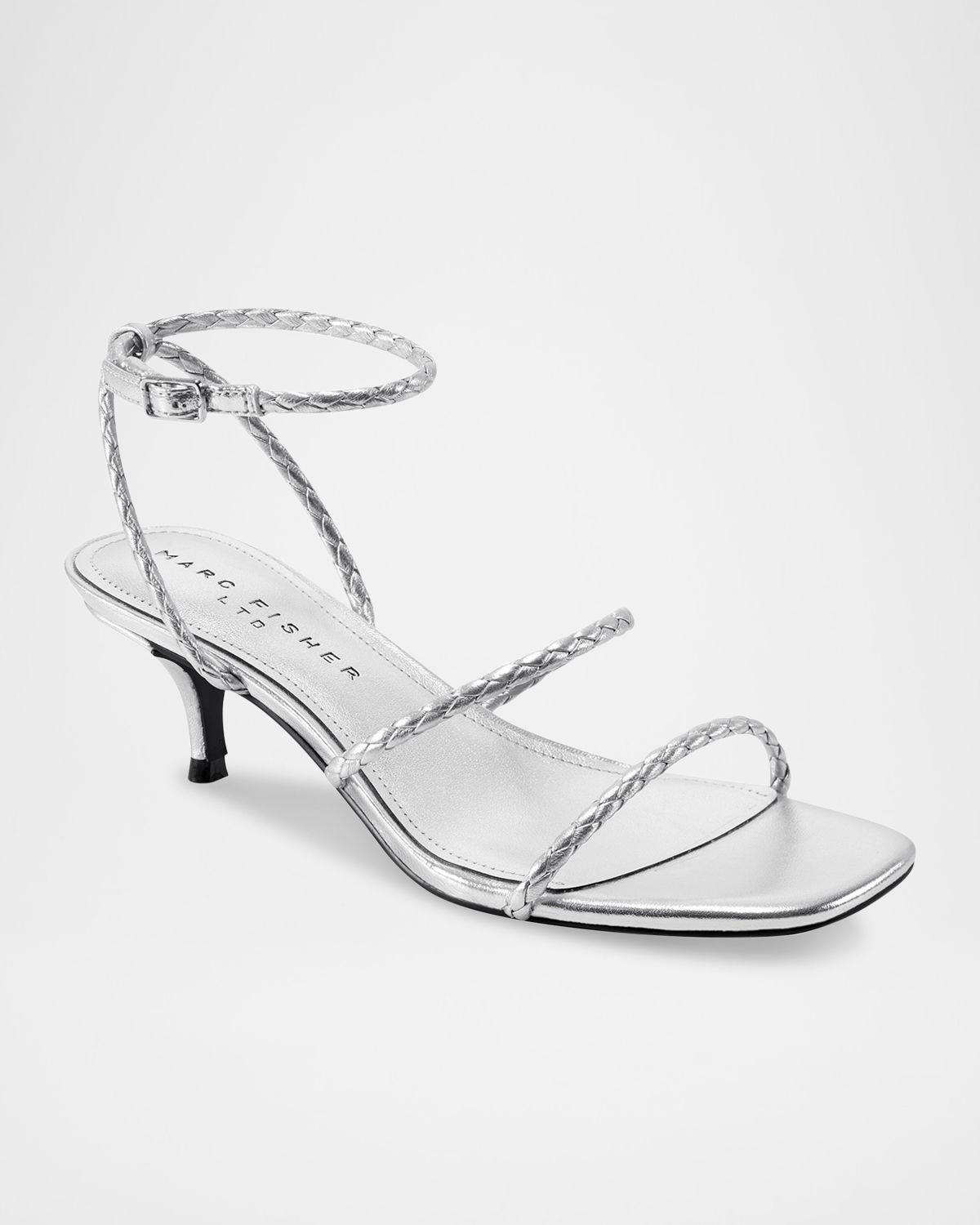 Marc Fisher LTD Beylee Braided Leather Sandals | Thumbnail 4 Marc Fisher LTD Beylee Braided Leather Sandals | Thumbnail 4
