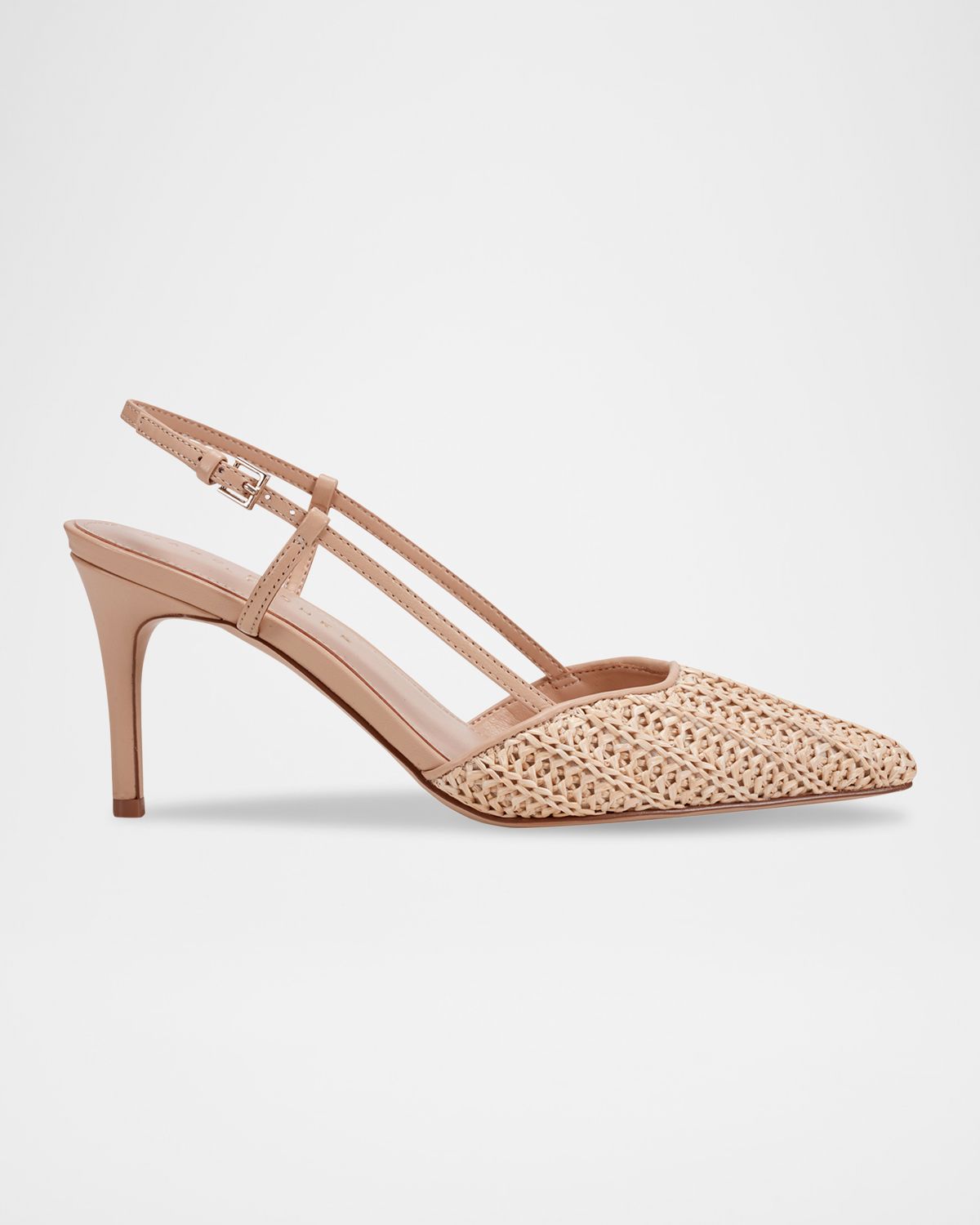 Marc Fisher LTD Flory Leather Slingback Pumps