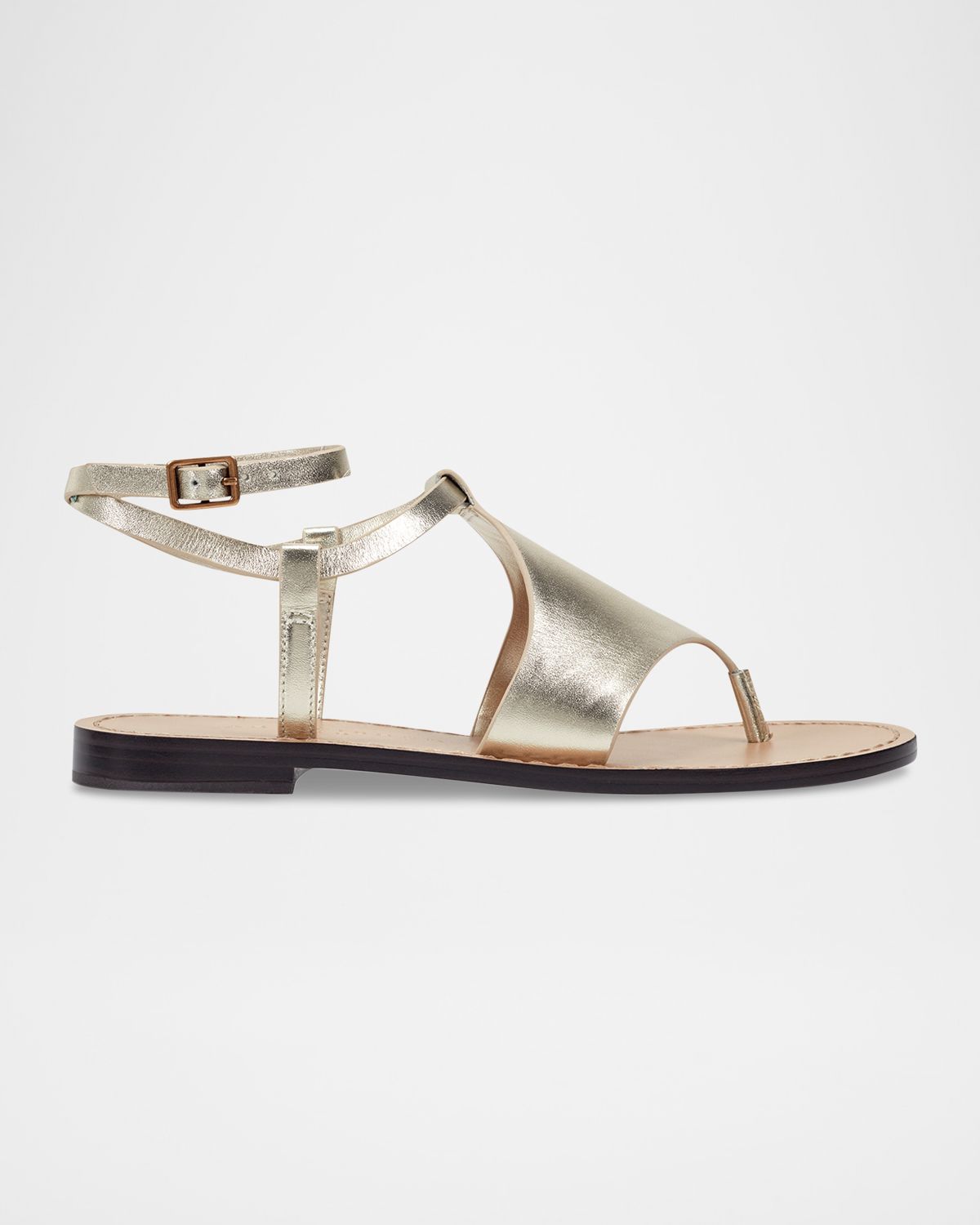 Marc Fisher LTD Lillie Flat Leather Sandals | Thumbnail 5 Marc Fisher LTD Lillie Flat Leather Sandals | Thumbnail 5