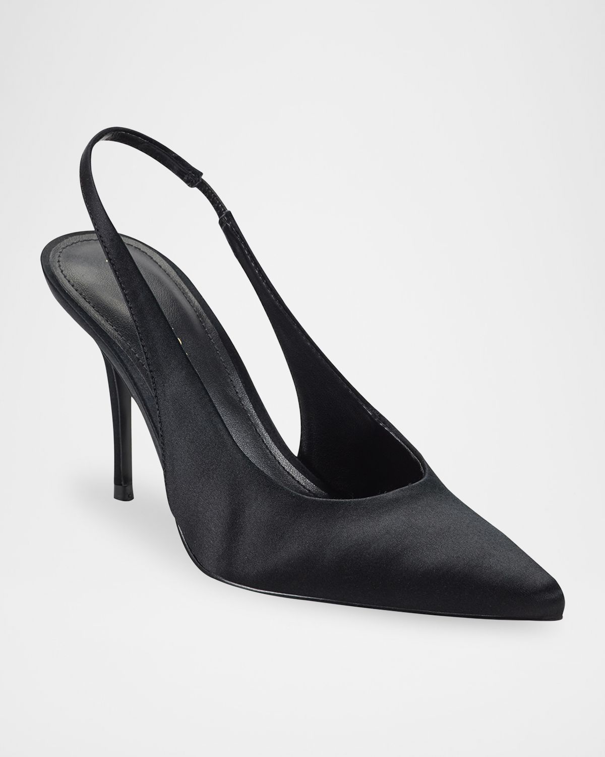 Marc Fisher LTD Leynne Satin Slingback Pumps