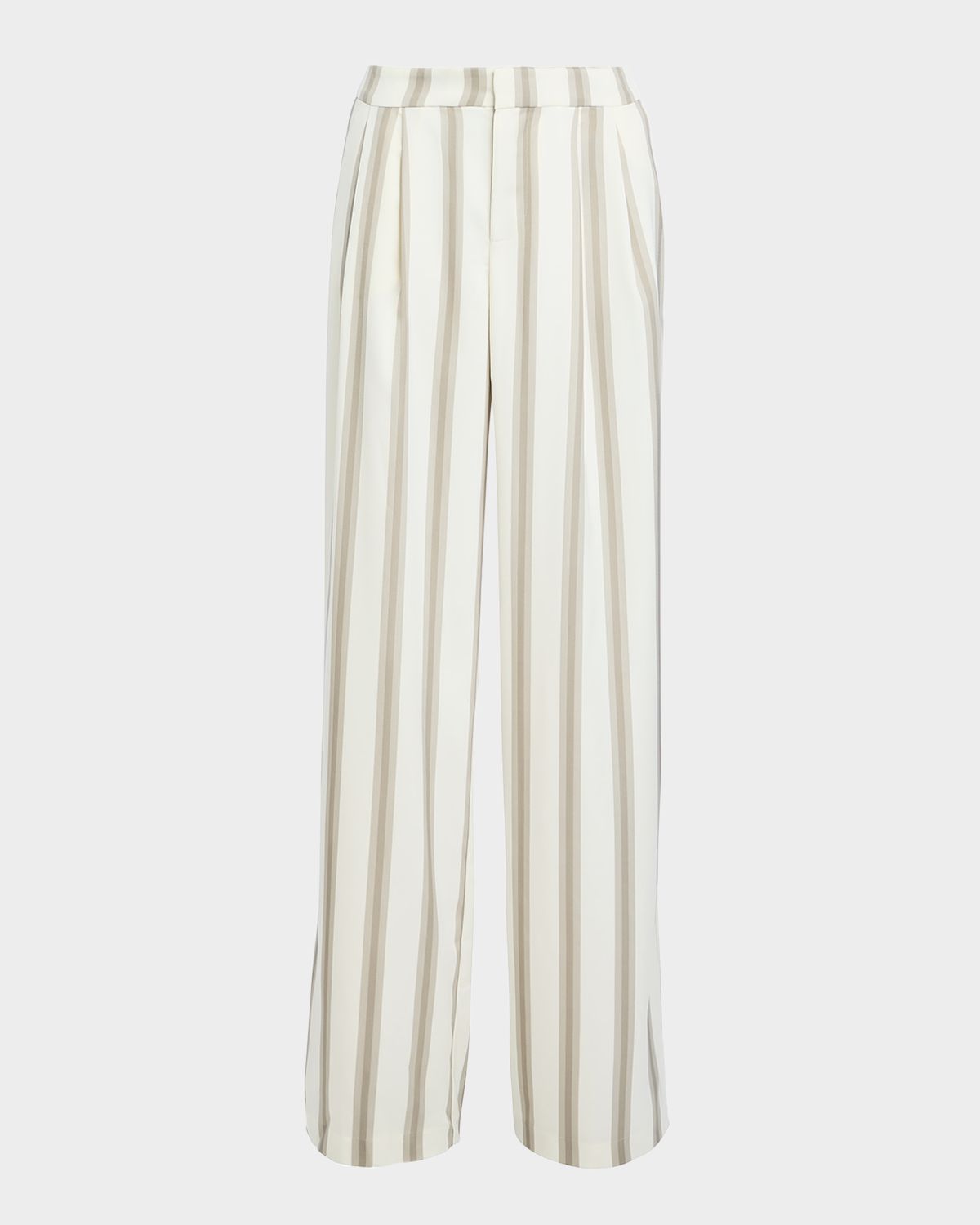 SEROYA Marlowe Striped Satin Pants