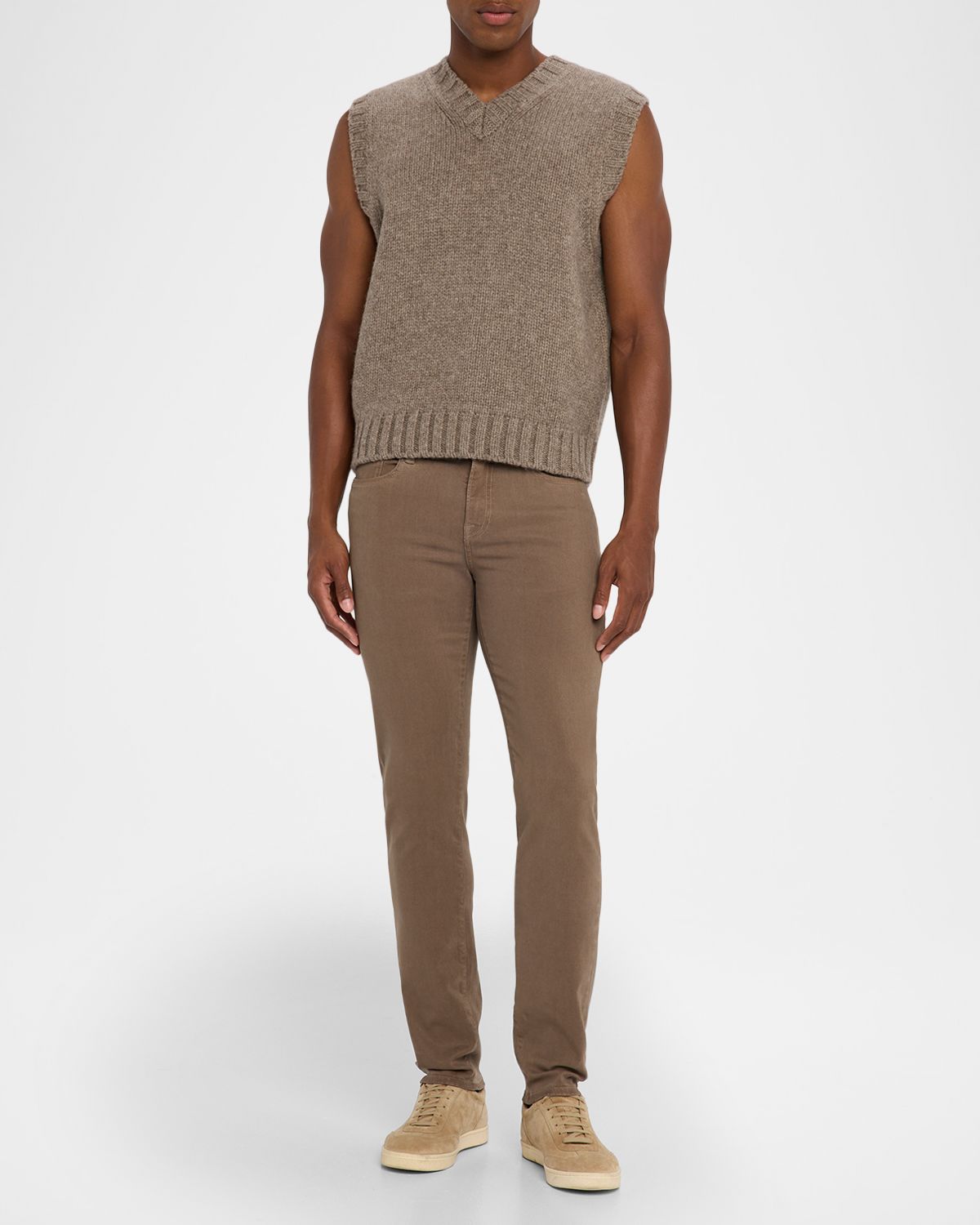 FRAME Men's Yak Wool Knit Vest