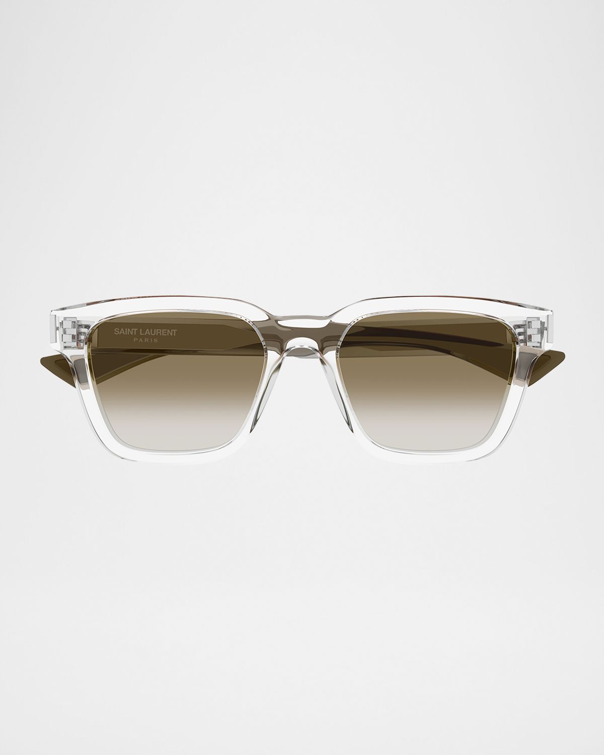 Saint Laurent Men 's Sl 790f Recycled Acetate Rectangle Sunglasses