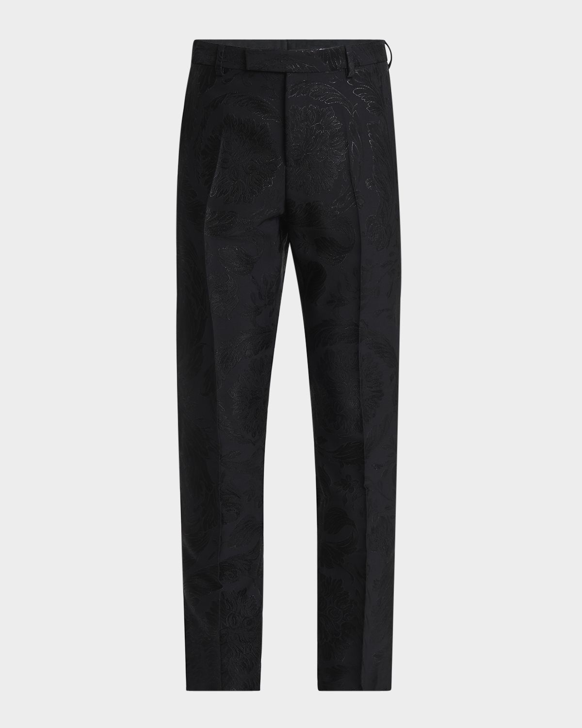 Versace Men 's Barocco Jacquard Formal Pants