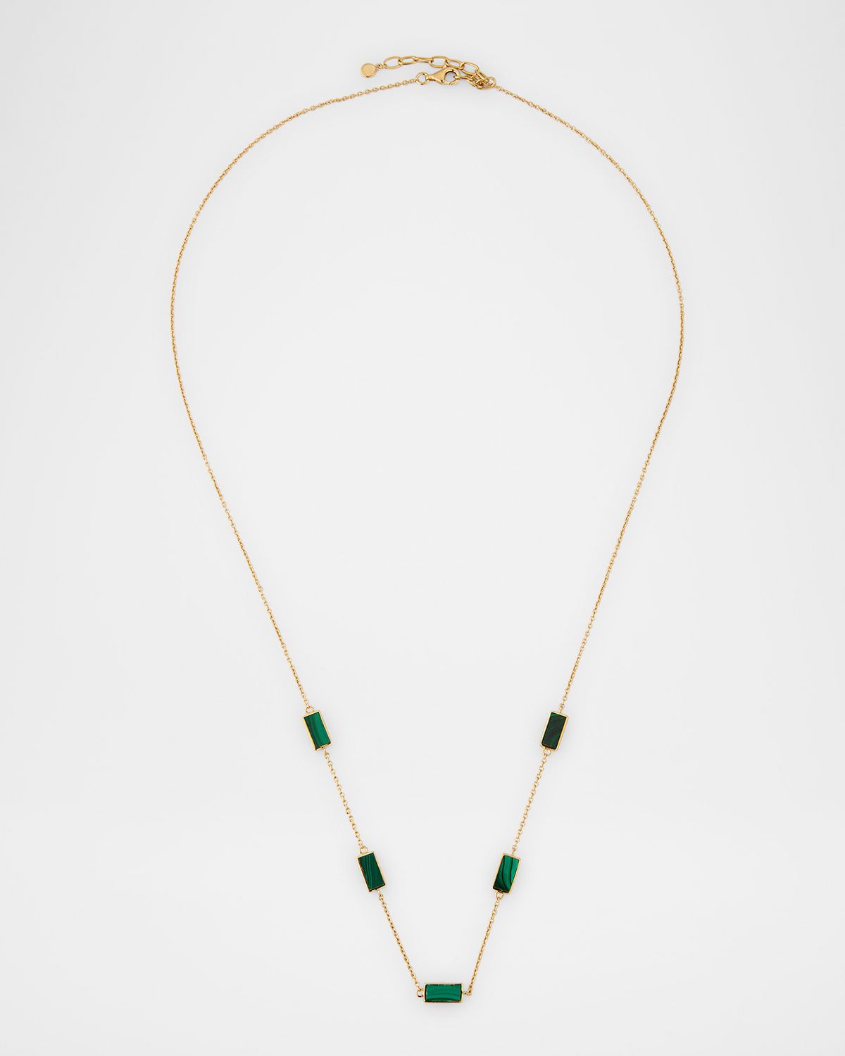 Jan Leslie Five Station Rectangle Dash Necklace