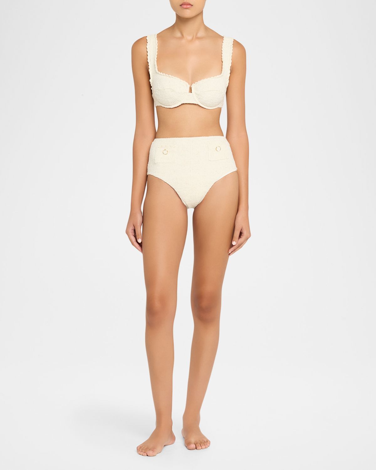 SIMKHAI Klara Balconette Bikini Top