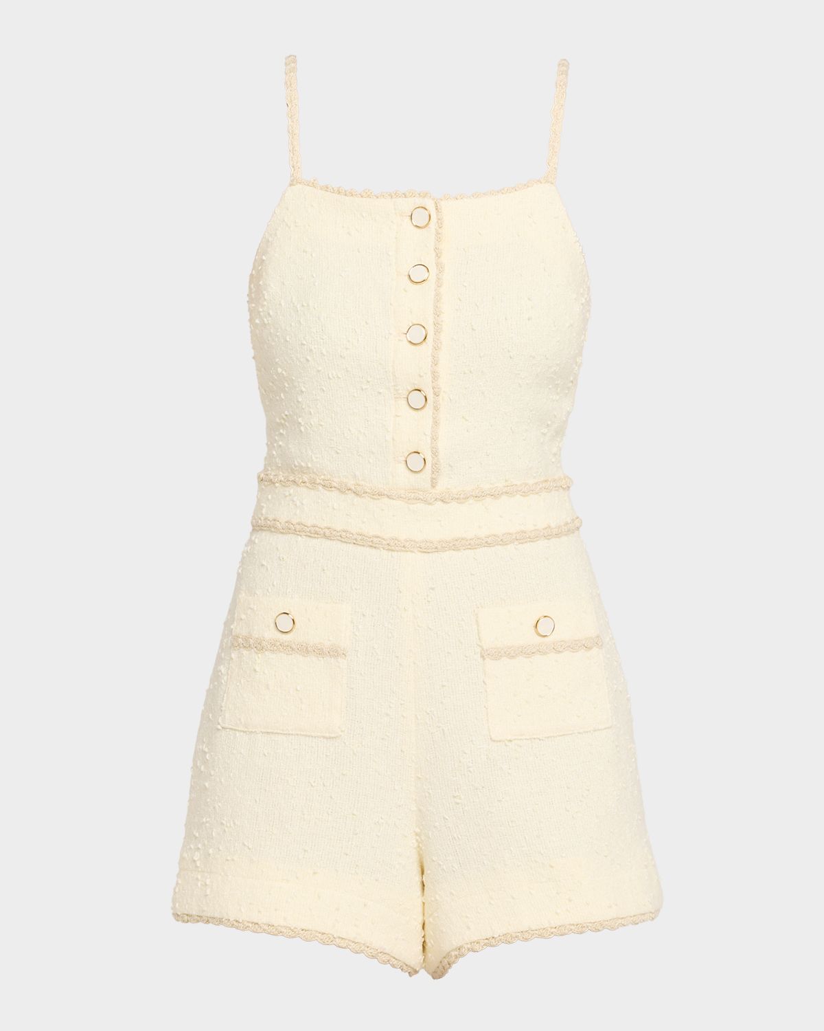 SIMKHAI Ginny Boucle Romper