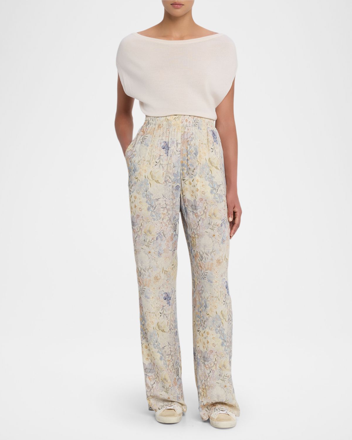 Golden Goose Journey Floral Print Joggers