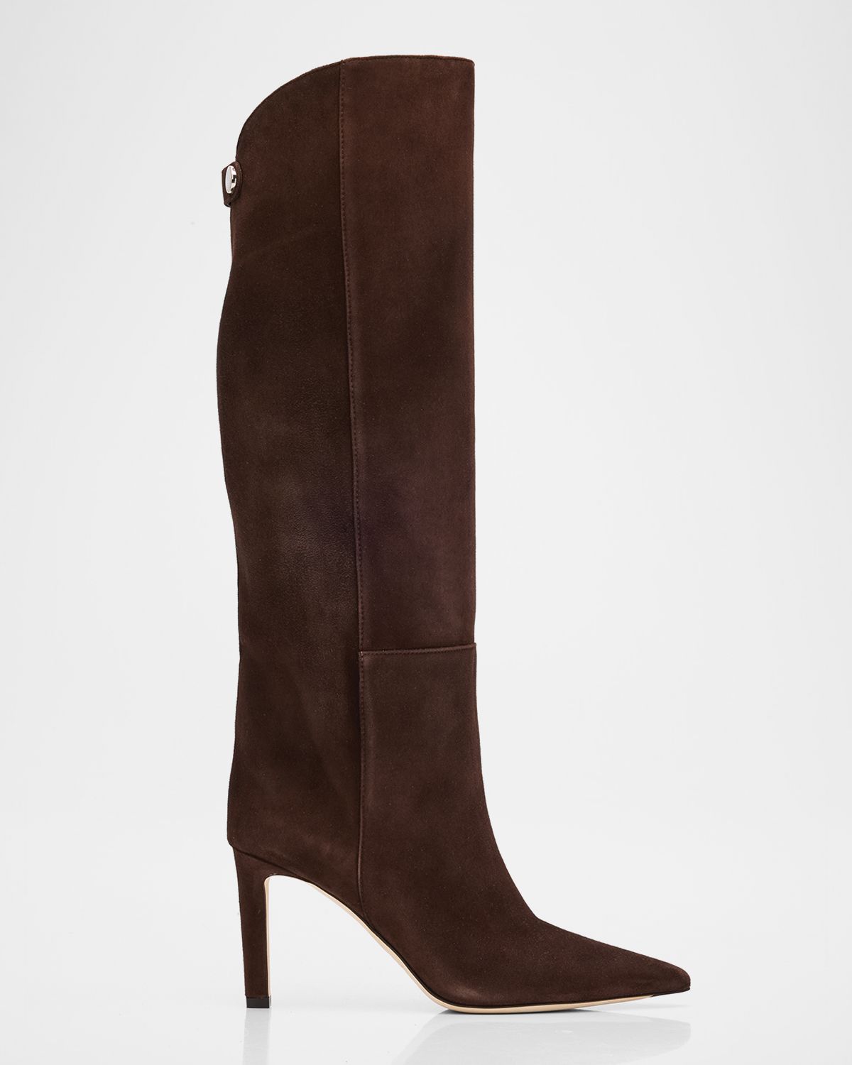 Jimmy Choo Alizze 85 Suede Knee-High Boots