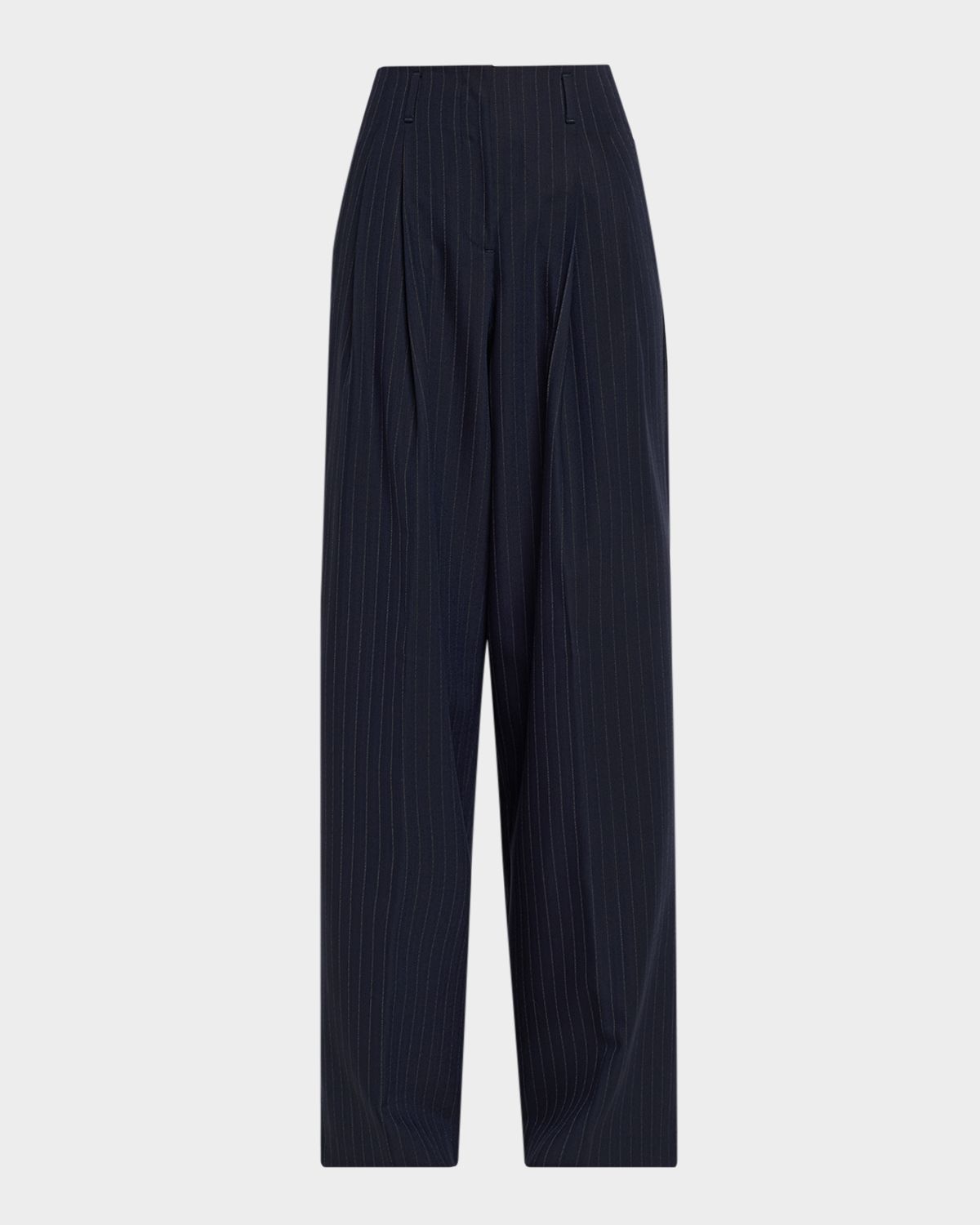 Golden Goose Journey Pinstripe Wool Pants