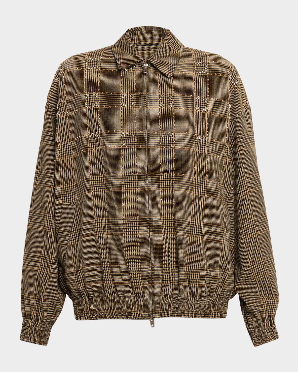 Golden Goose Journey Prince of Wales Bomber Jacket