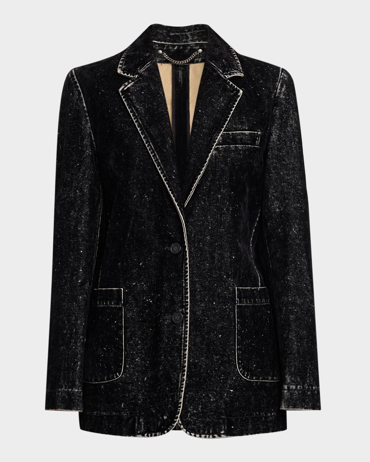 Golden Goose Journey Velvet-Effect Jacket