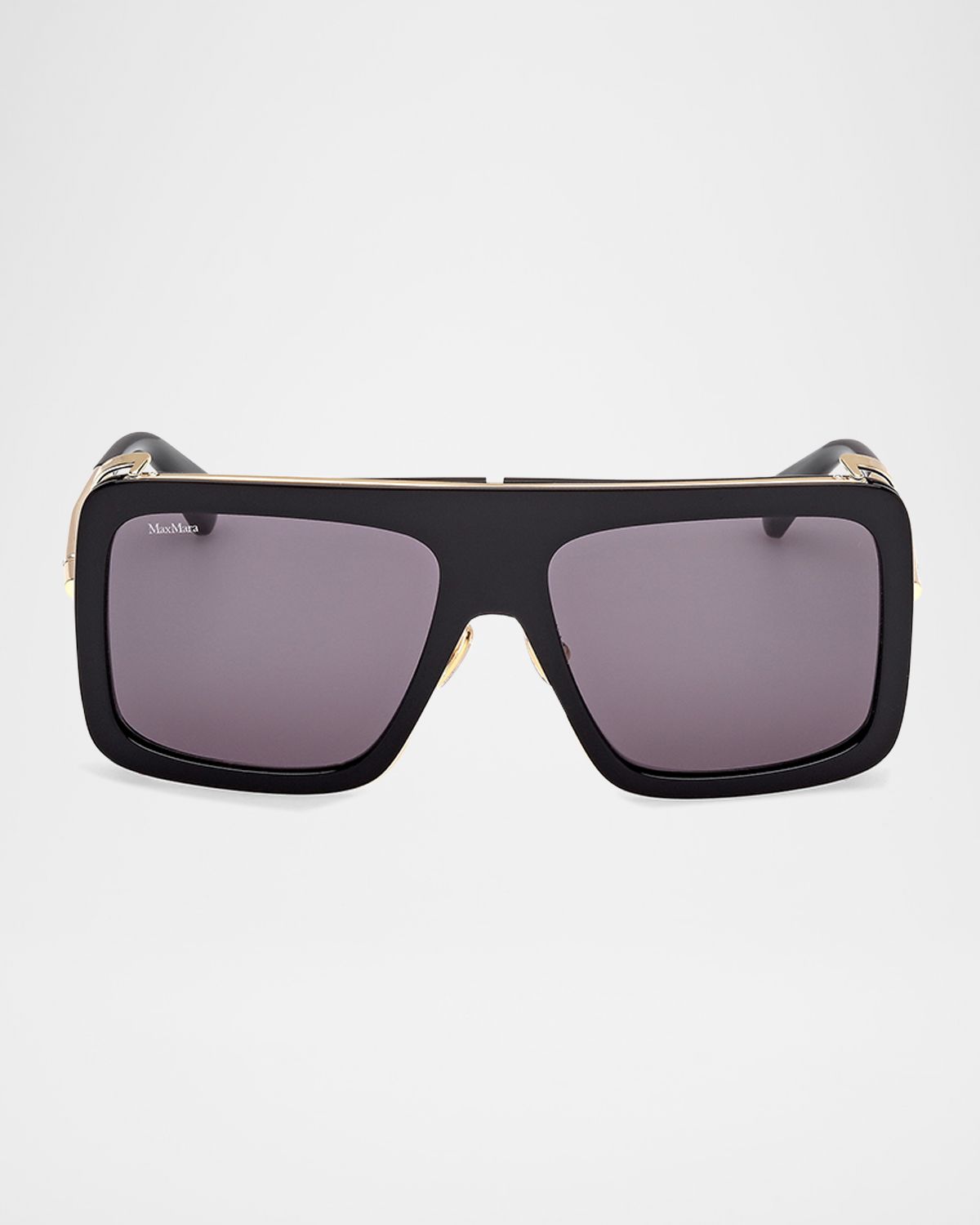 Max Mara Jean Acetate Rectangular Sunglasses