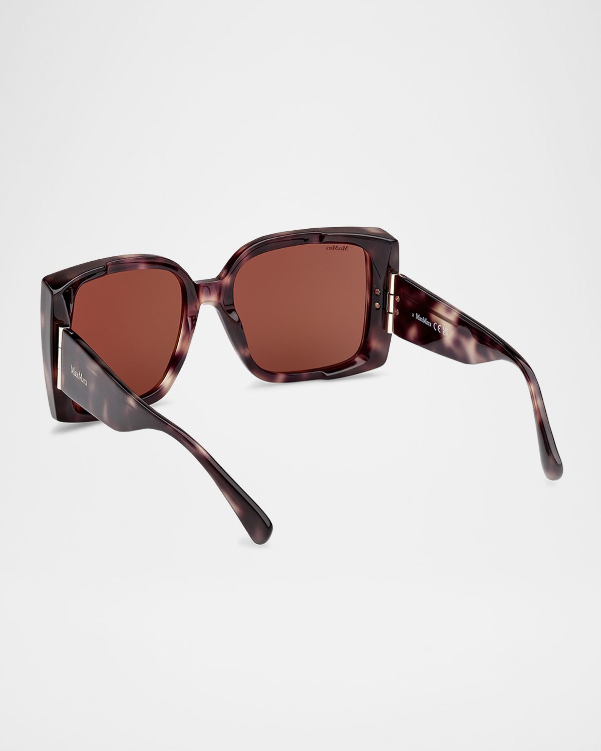 Max Mara Hinge Acetate Square Sunglasses