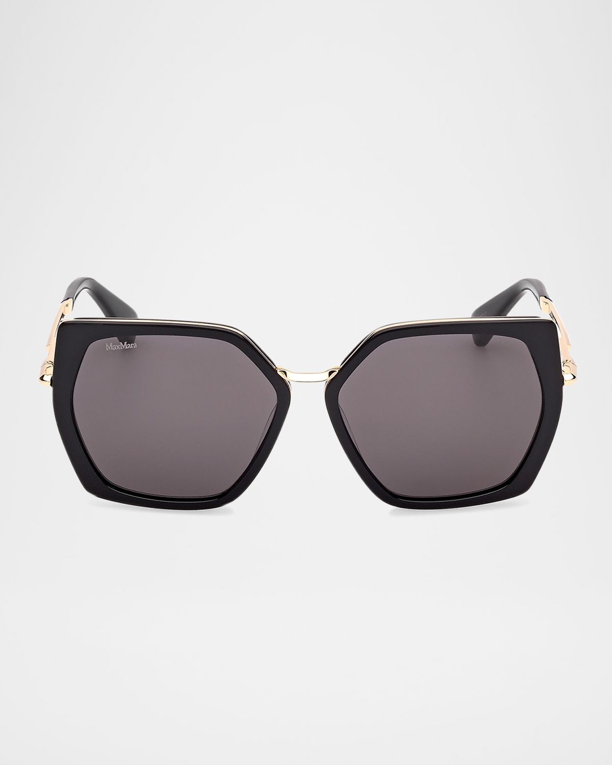 Max Mara Miller-5 Acetate Square Sunglasses