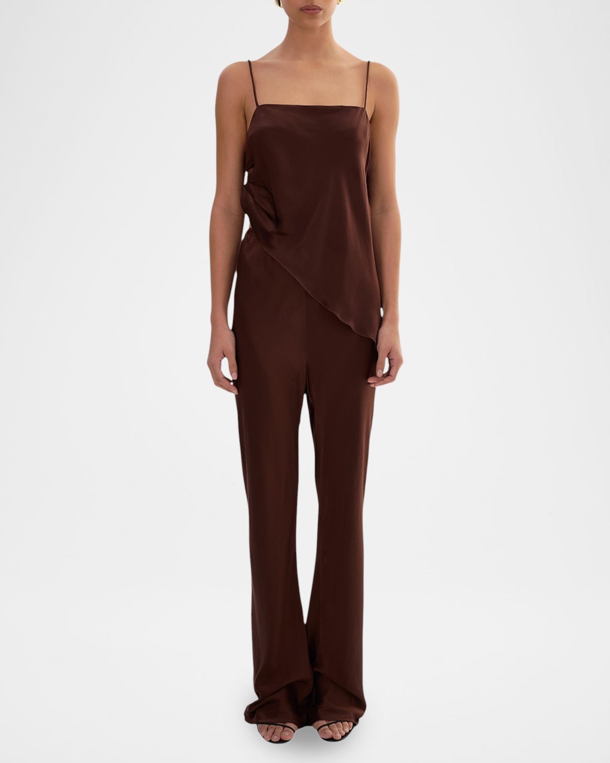 LaMarque Emile Straight-Leg Satin Pants | Thumbnail 4 LaMarque Emile Straight-Leg Satin Pants | Thumbnail 4