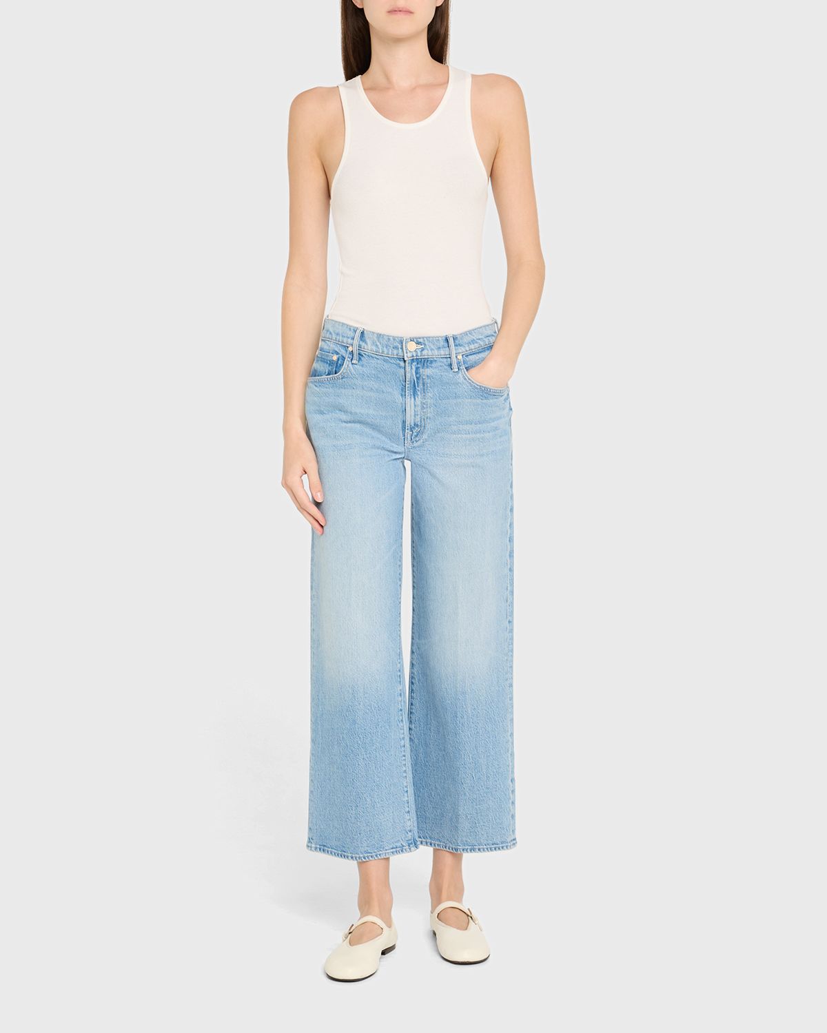 MOTHER The Mid-Rise Maven Ankle Jeans