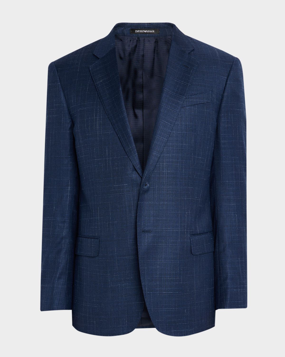 Emporio Armani Men 's G Line Melange Notch Lapel Sport Coat
