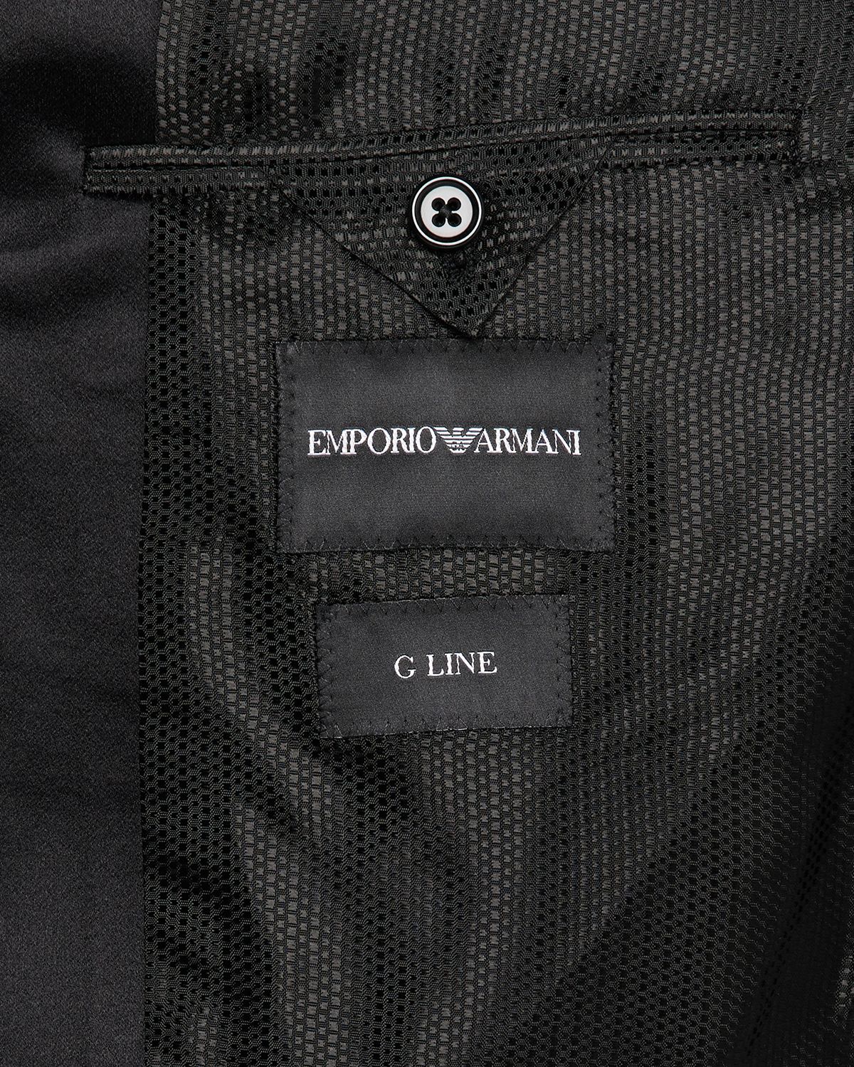 Emporio Armani Men 's Tonal Plaid Peak Lapel G Line Tuxedo | Thumbnail 7 Emporio Armani Men 's Tonal Plaid Peak Lapel G Line Tuxedo | Thumbnail 7