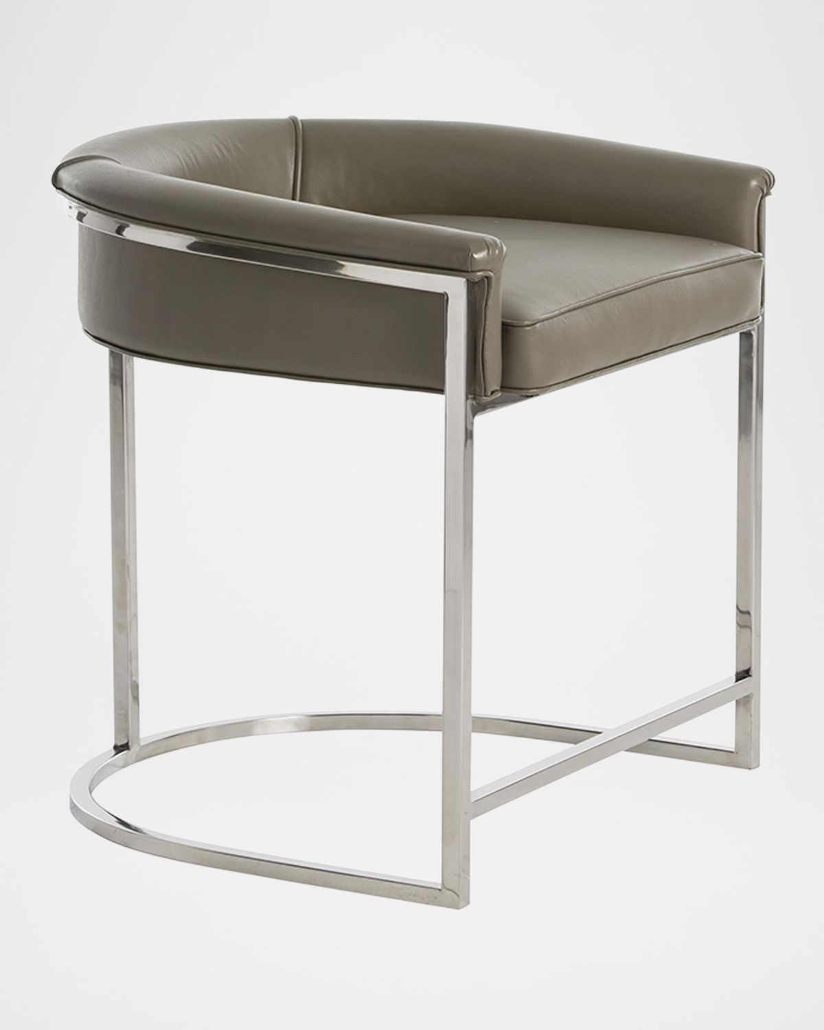 Arteriors Calvin Leather 25" Counter Stool