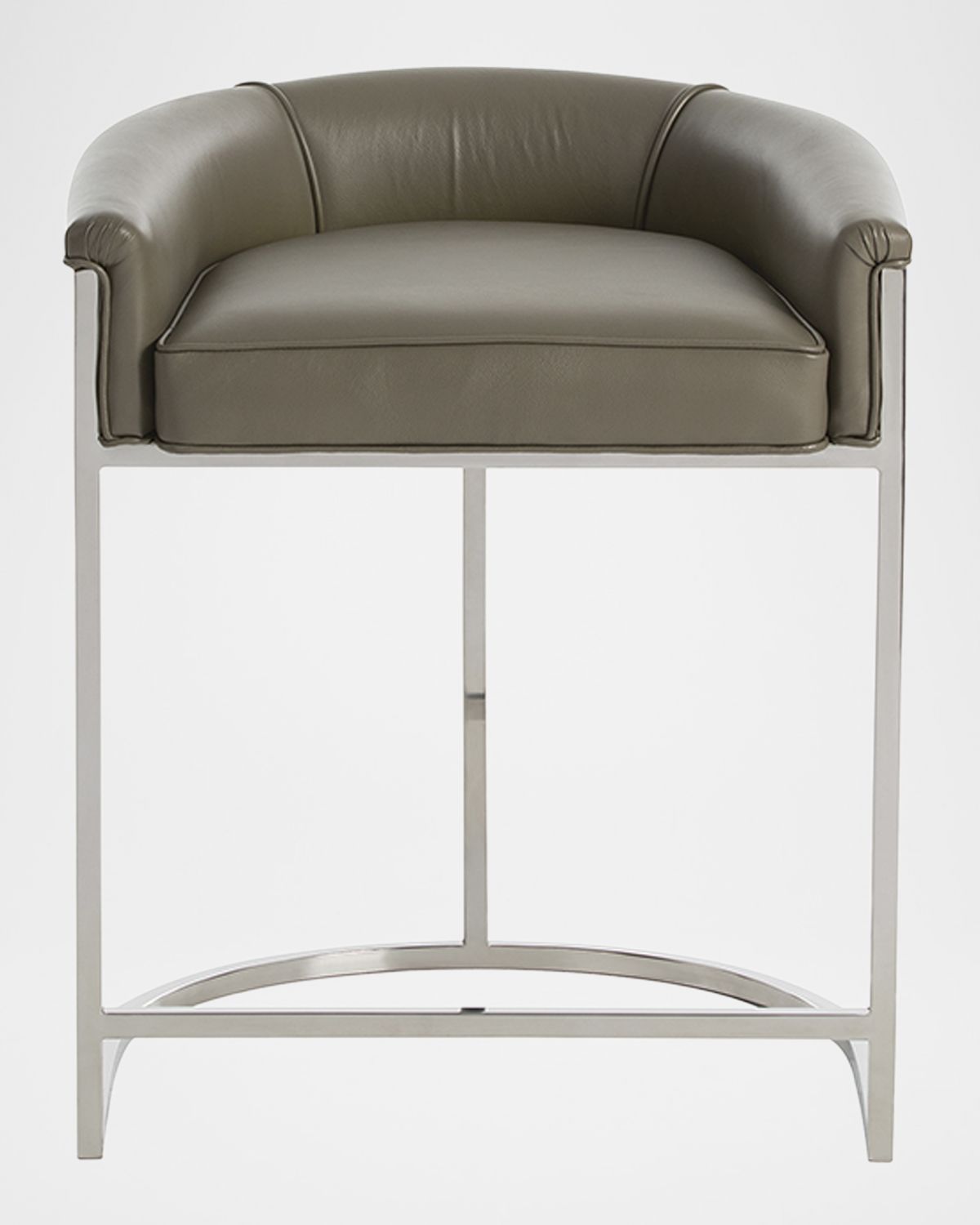 Arteriors Calvin Leather 25" Counter Stool