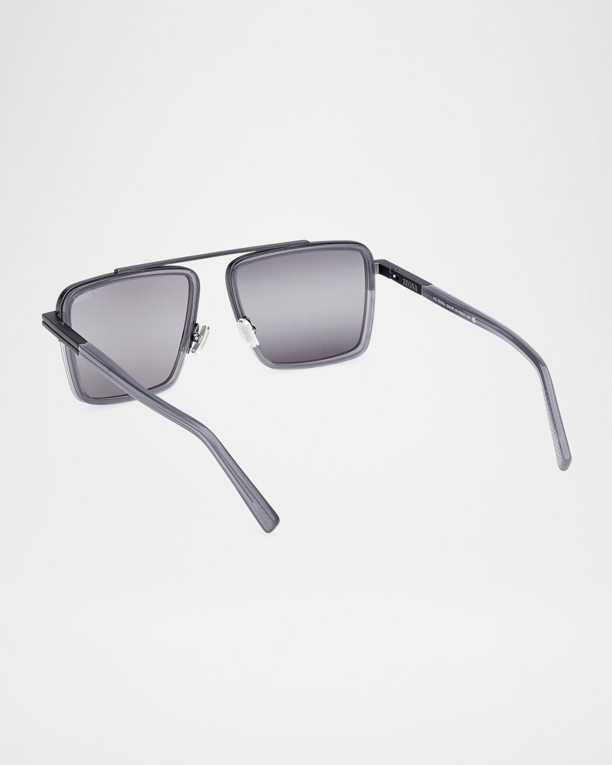 ZEGNA Men 's Metal Aviator Sunglasses | Thumbnail 5 ZEGNA Men 's Metal Aviator Sunglasses | Thumbnail 5