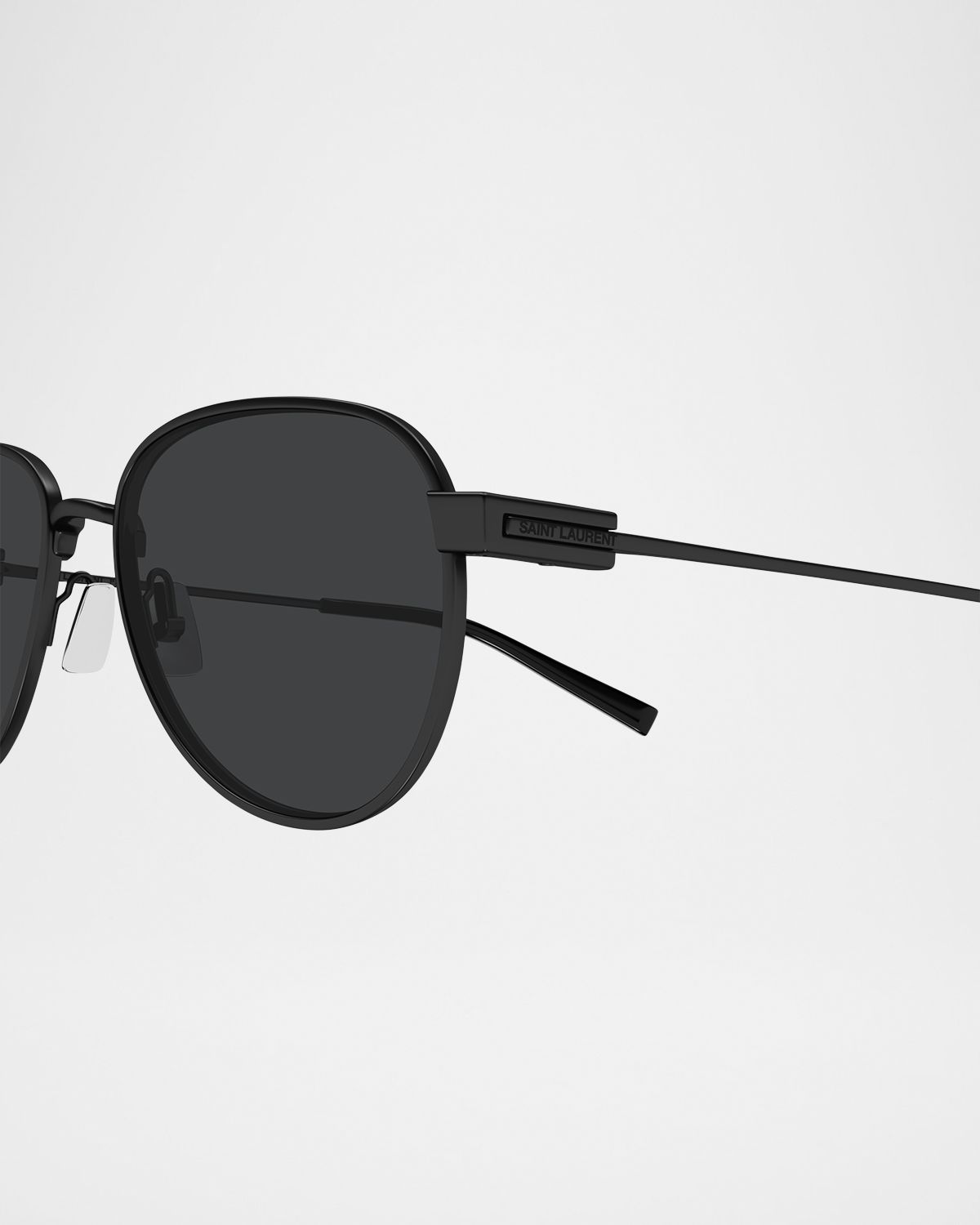Saint Laurent Men 's SL 772 Metal Aviator Sunglasses