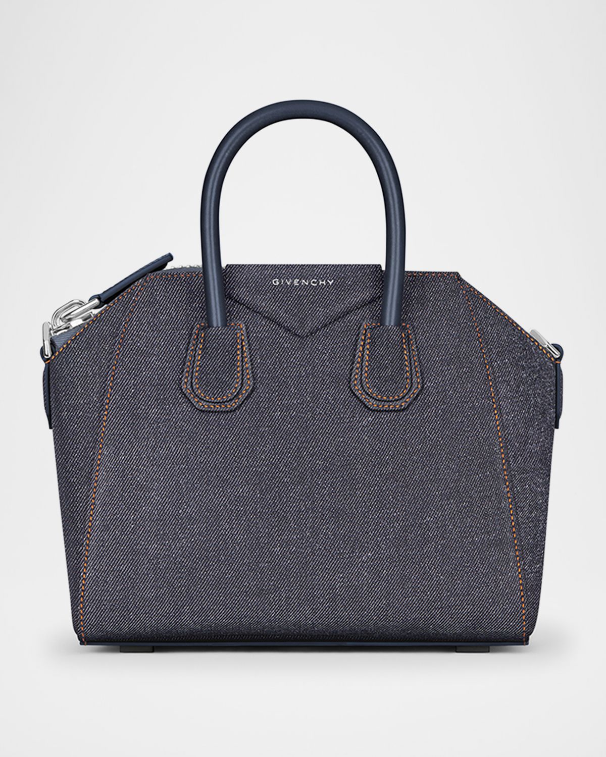 Givenchy Antigona Mini Top-Handle Bag in Denim