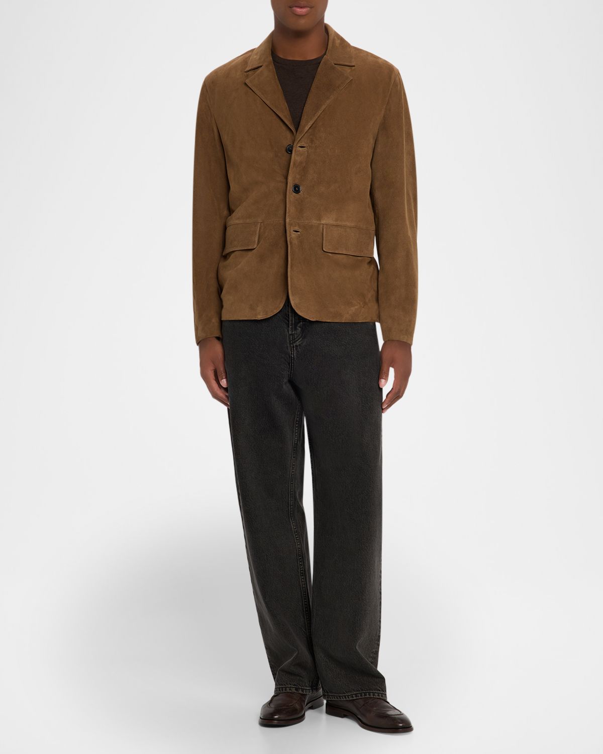 FRAME Men 's Suede Blazer
