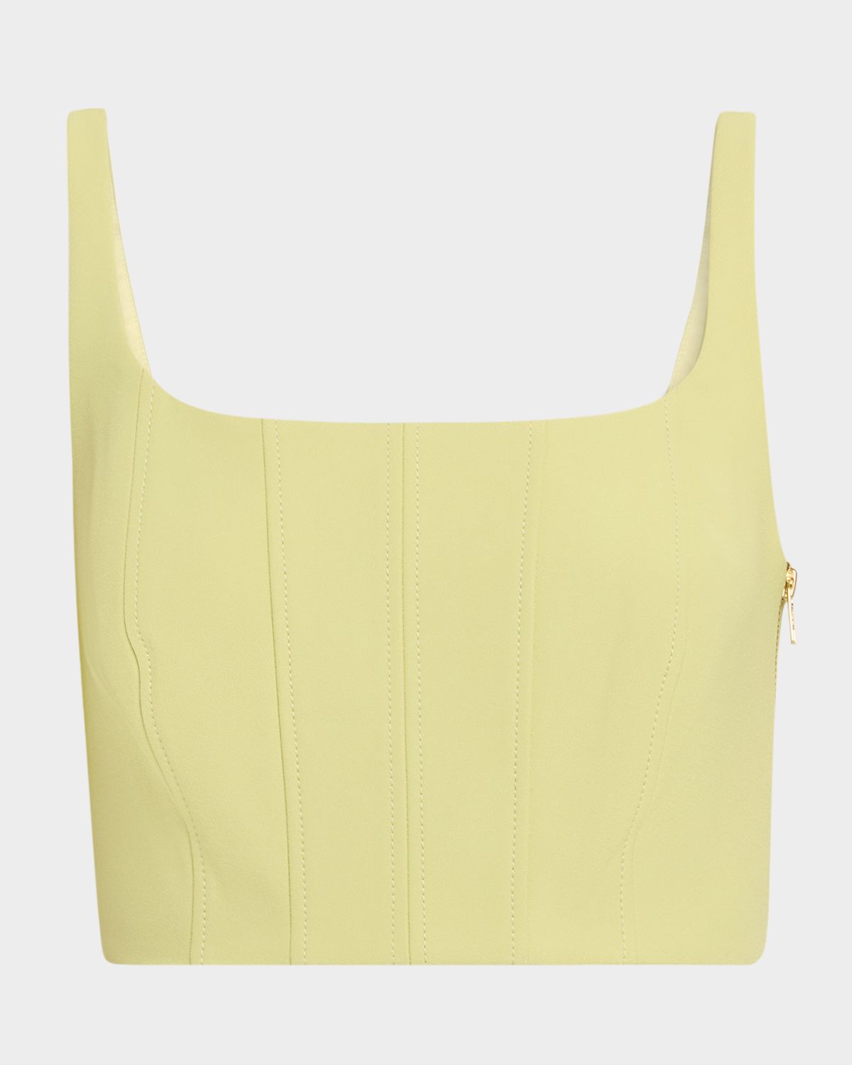Toccin Rhea Cropped Corset Tank