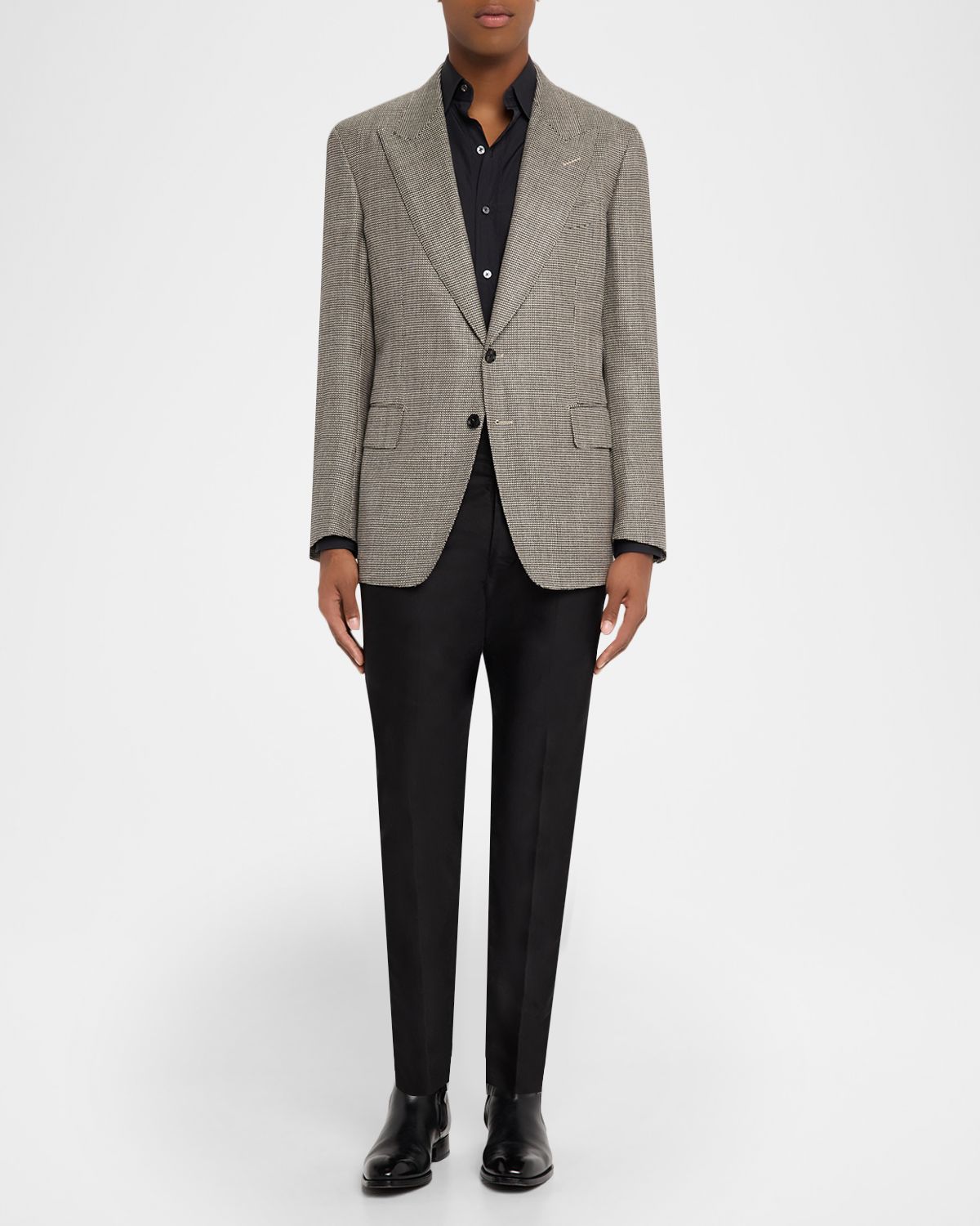 TOM FORD Men 's Shelton Wool Silk Sport Coat