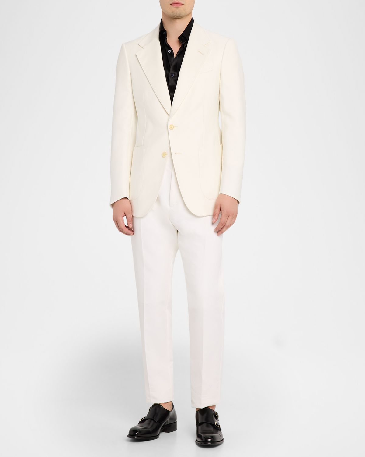 TOM FORD Men 's Dyllan Silk Tuxedo Jacket