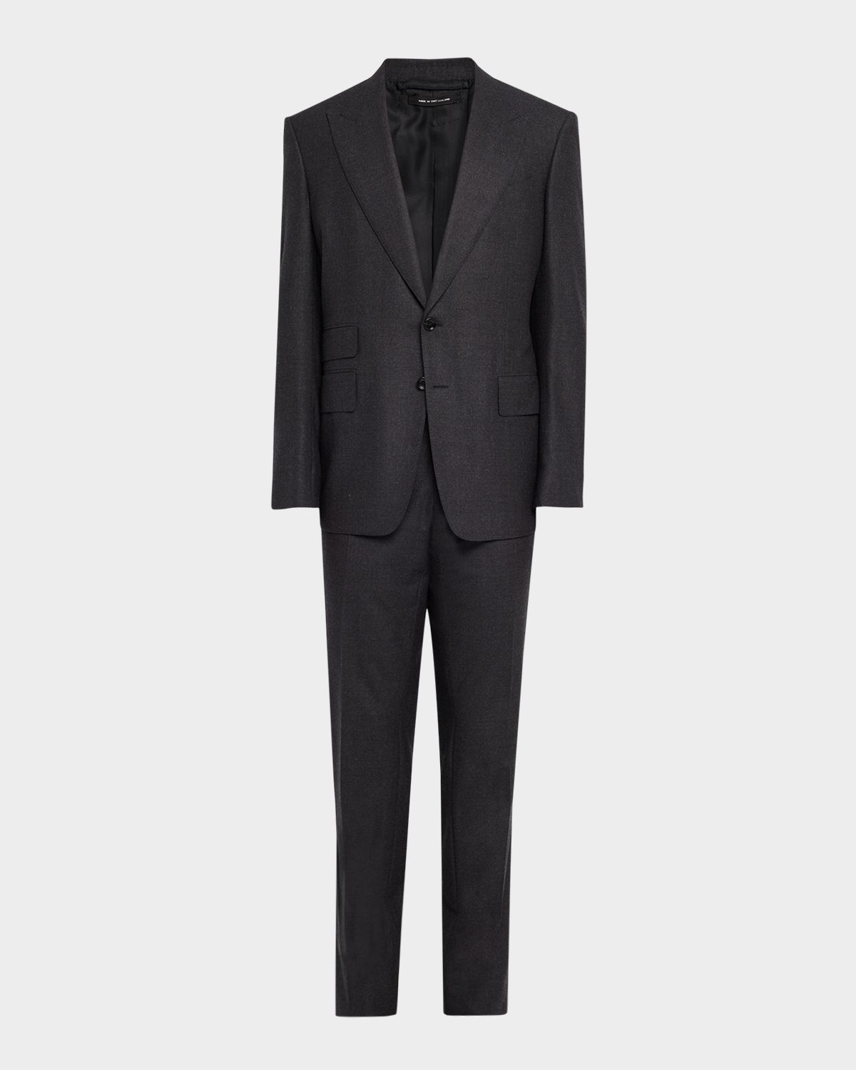 TOM FORD Men 's Shelton Wool Prince of Wales Suit