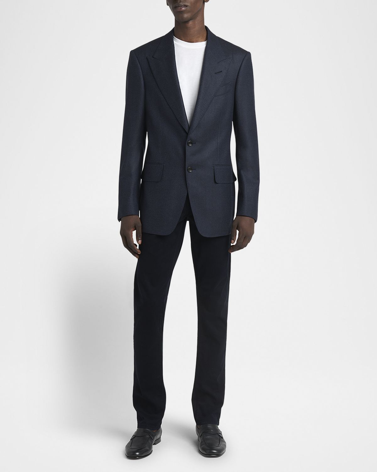 TOM FORD Men 's Shelton Wool Herringbone Sport Coat