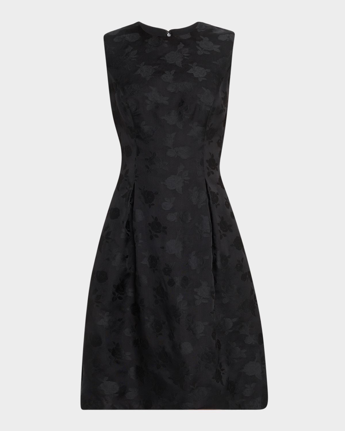 Lela Rose Betsy Rose Fil Coupe Sleeveless Dress
