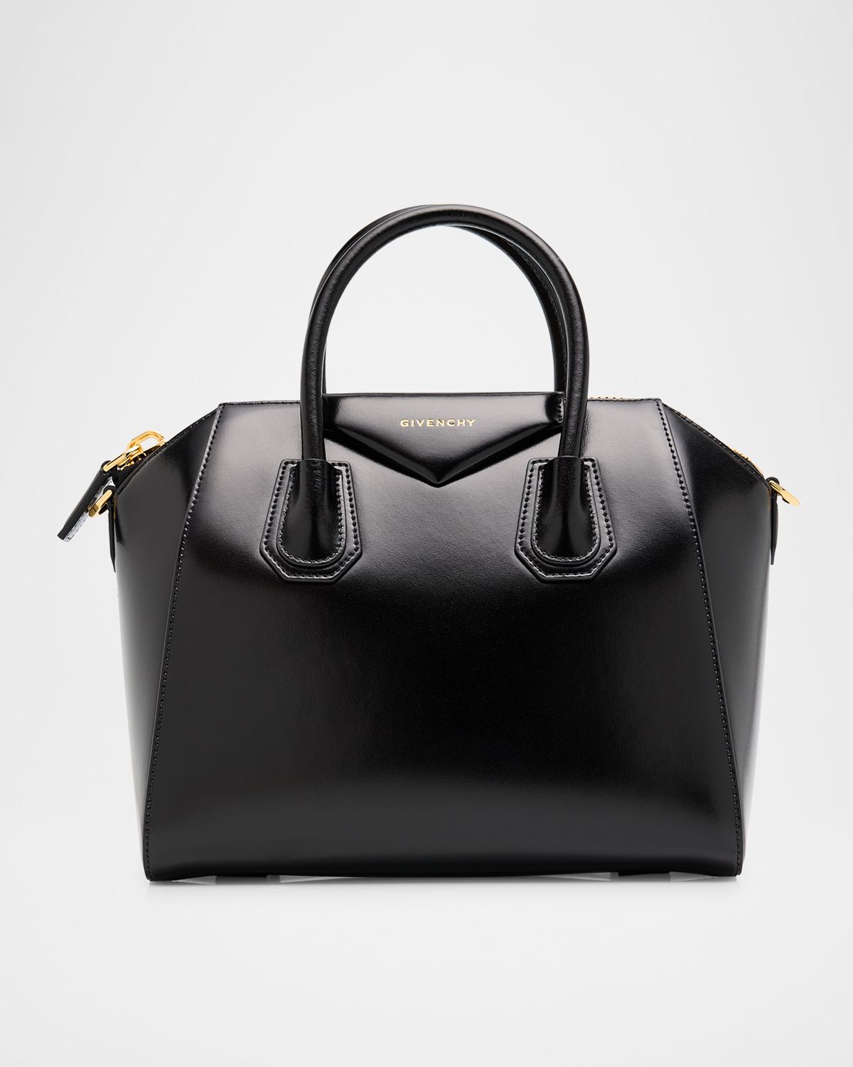 Givenchy Antigona Small Top-Handle Bag in Box Leather