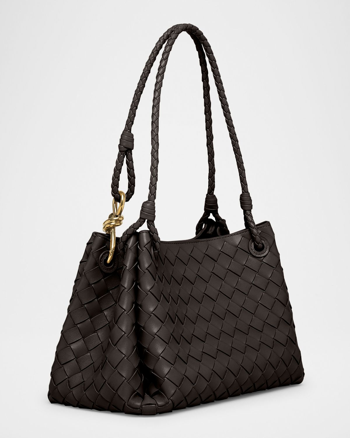 Bottega Veneta Parachute Medium Nappa Leather Shoulder Bag