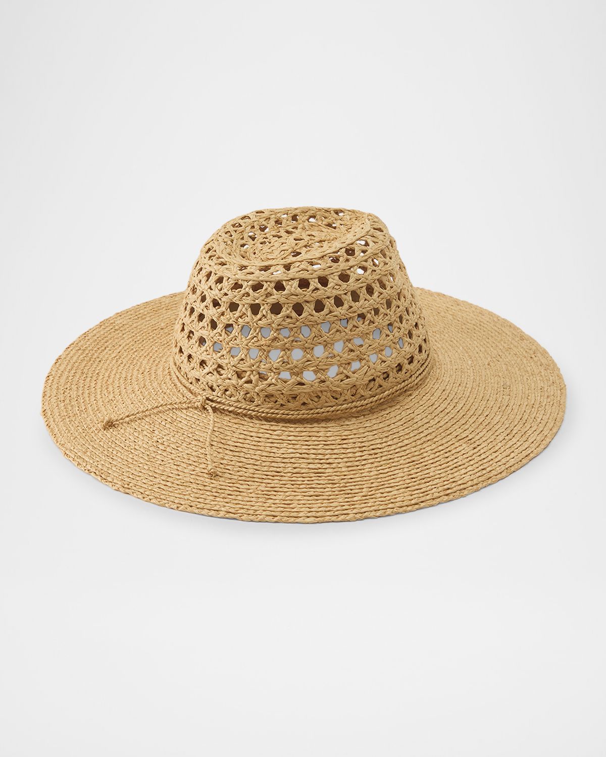Helen Kaminski Kendra Raffia Lace Fedora
