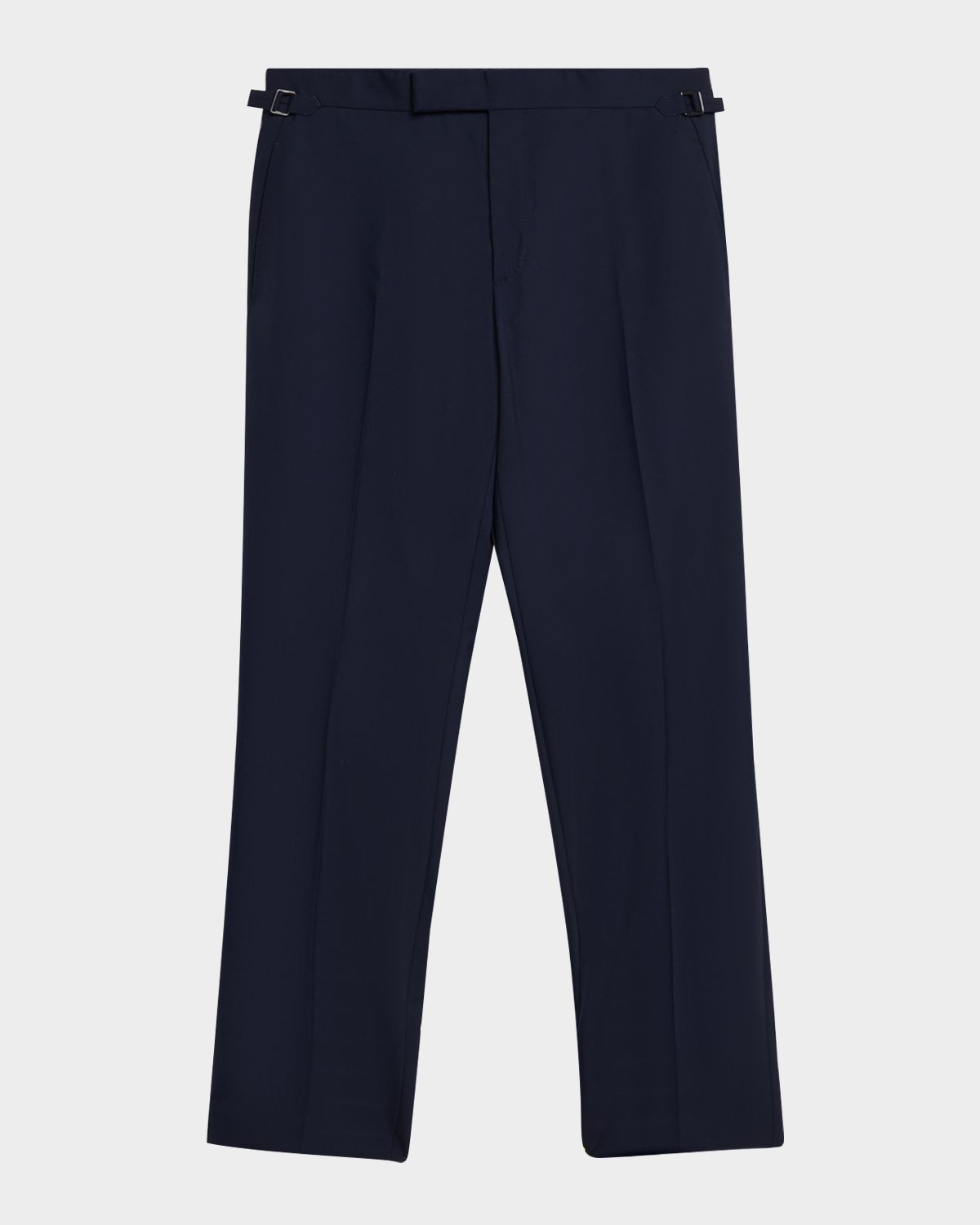 TOM FORD Men 's O Connor 120s Wool Flat-Front Trousers