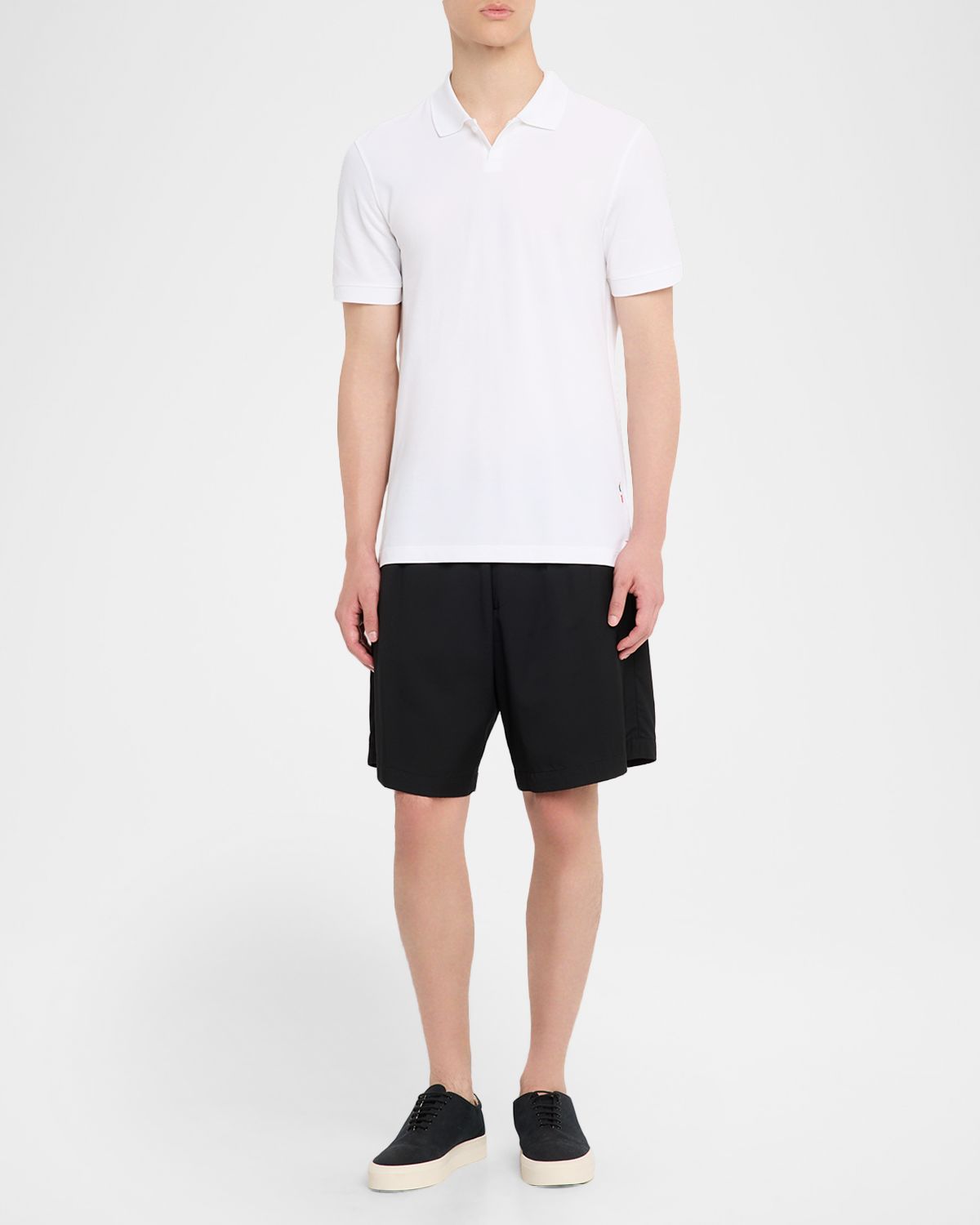 Orlebar Brown Men 's Bruno Cotton Pique Polo Shirt