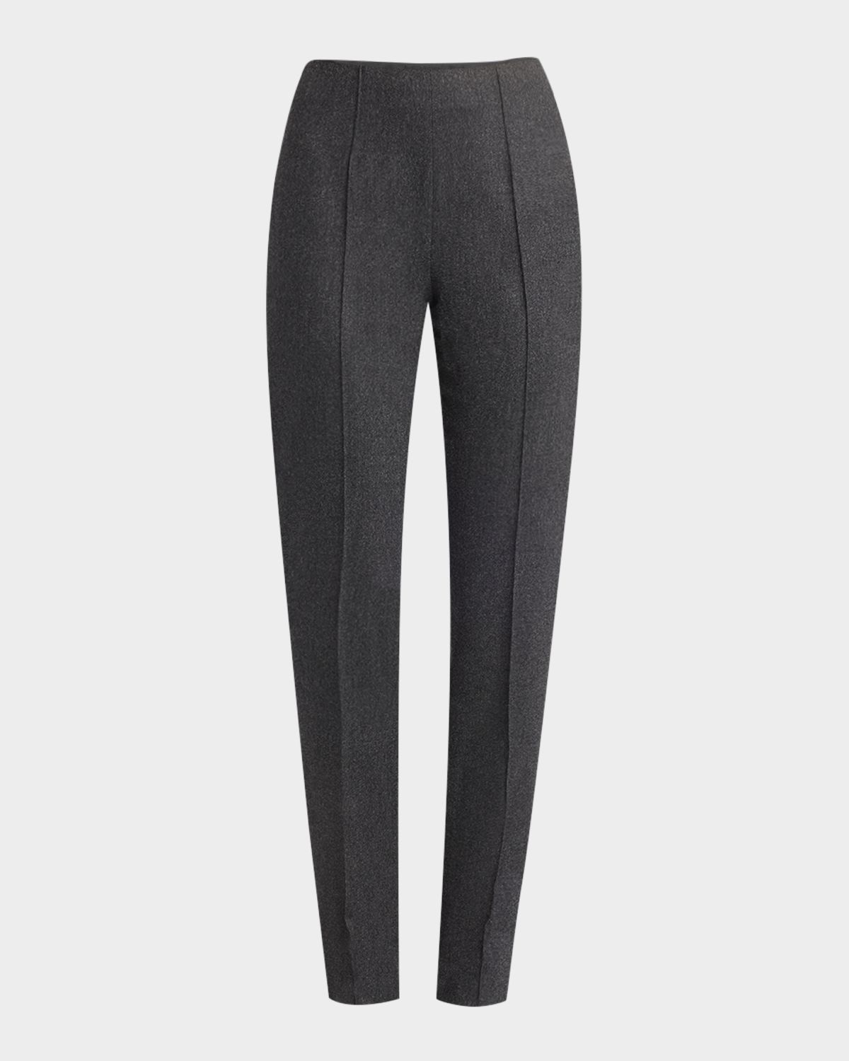 Giorgio Armani Cashmere Flannel Slim-Leg Ankle Trousers