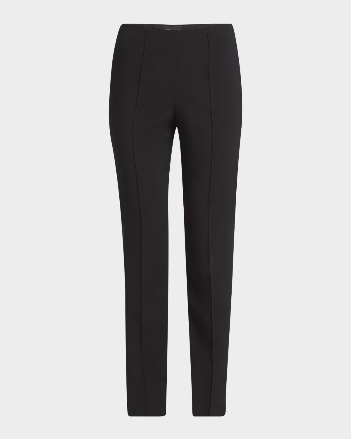 Giorgio Armani Pintuck Slim-Leg Cady Trousers