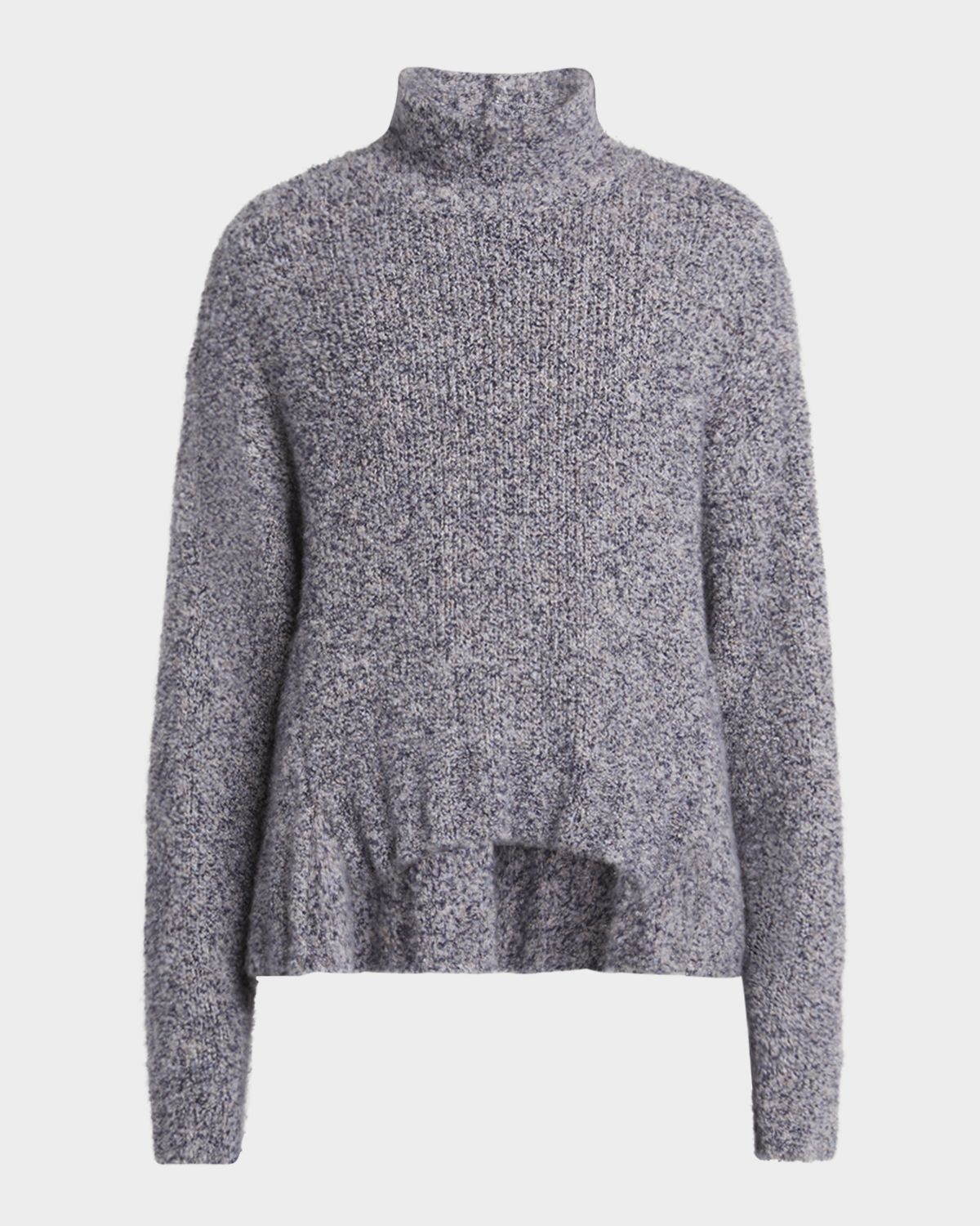 Giorgio Armani Turtleneck Cashmere-Silk Boucle Sweater | Thumbnail 6
