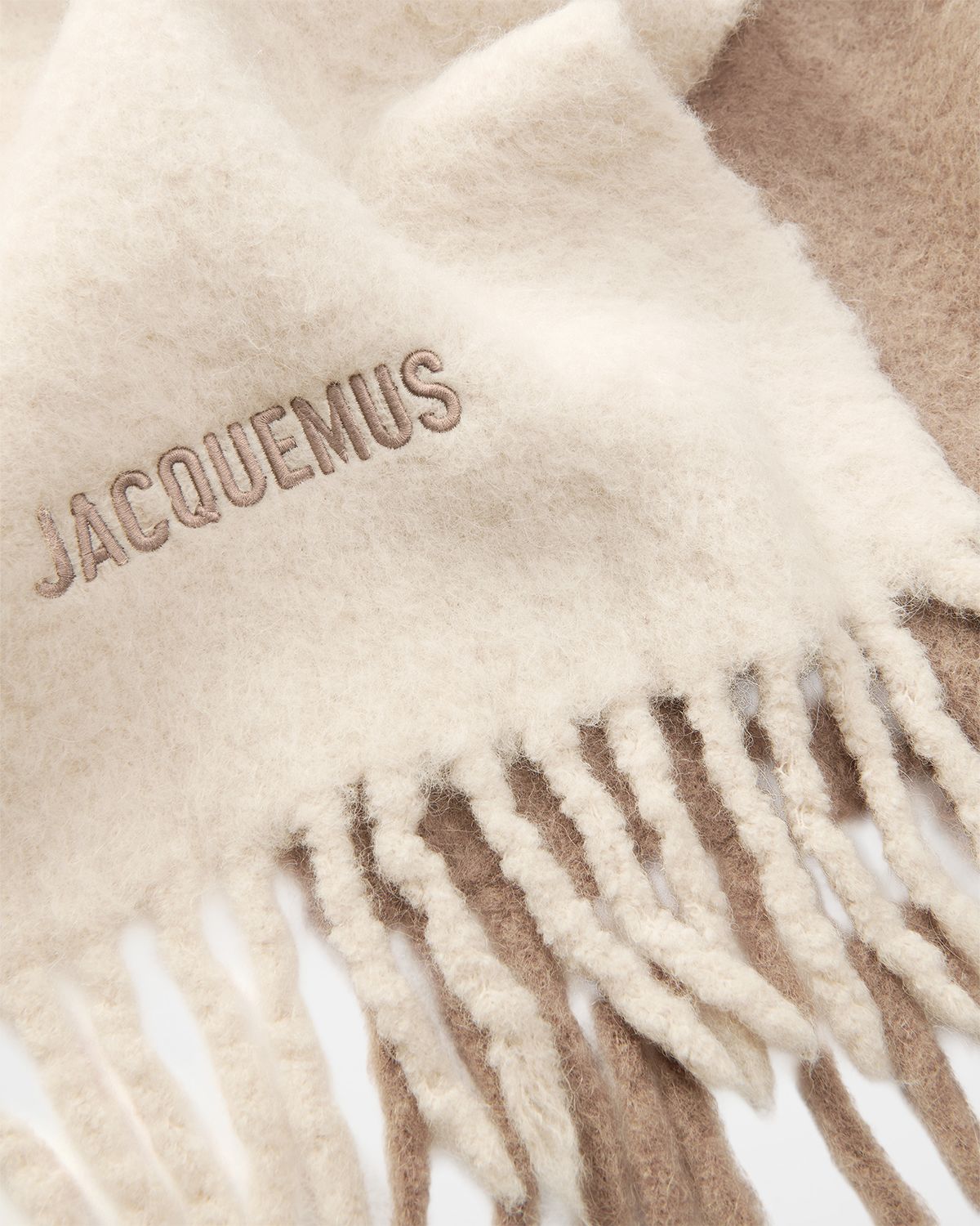 Jacquemus Gradient Alpaca Wool Scarf