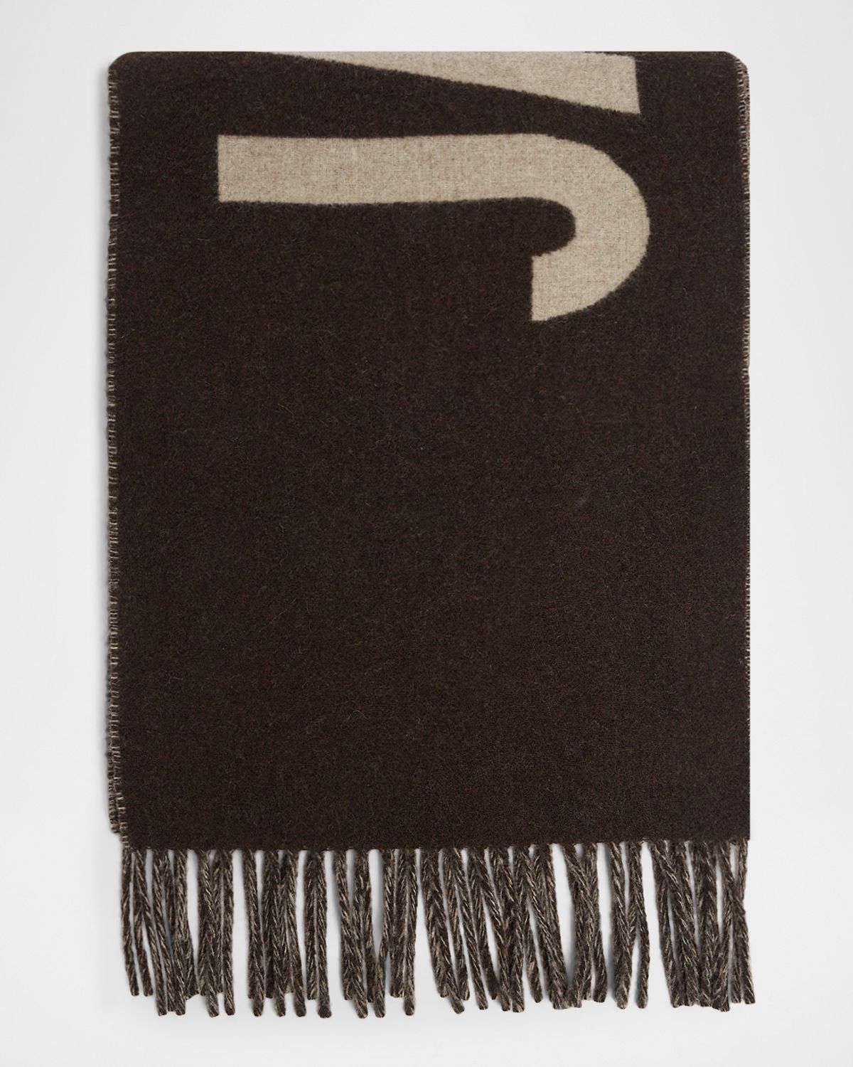 Jacquemus Jacquard Logo Wool Scarf | Thumbnail 5